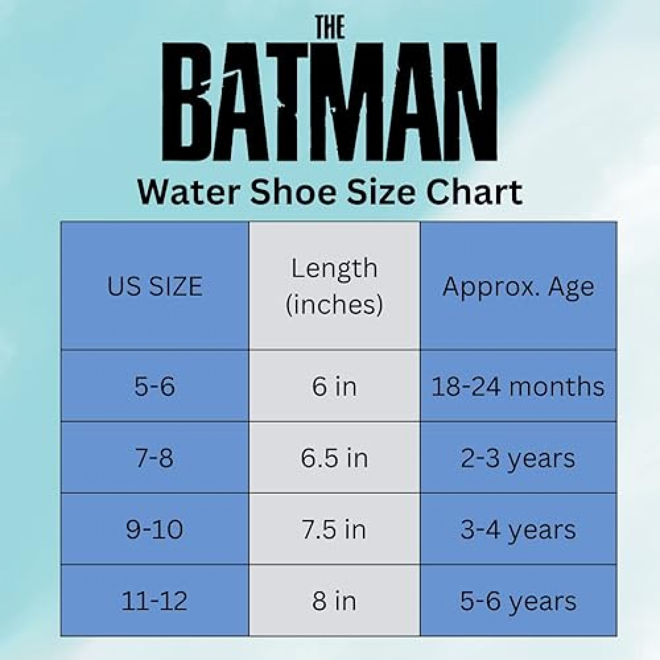 Batman Waterproof Slip-on Kid's Swim Slippers