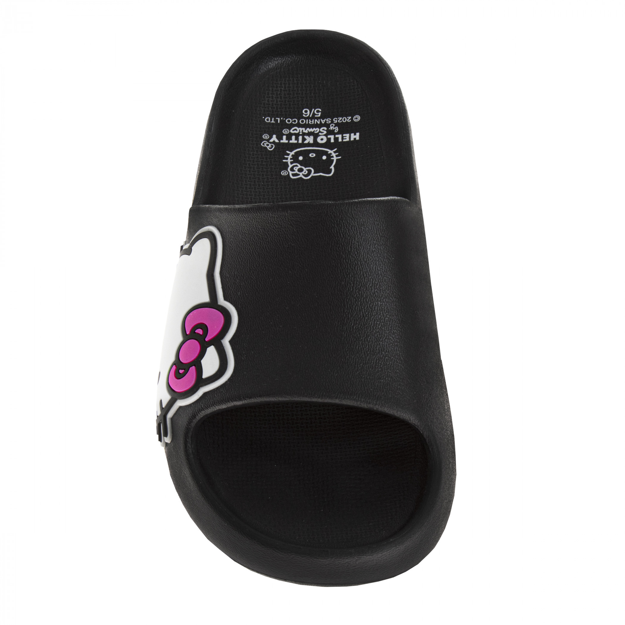 Hello Kitty Side Logo Adult's Slide Sandals