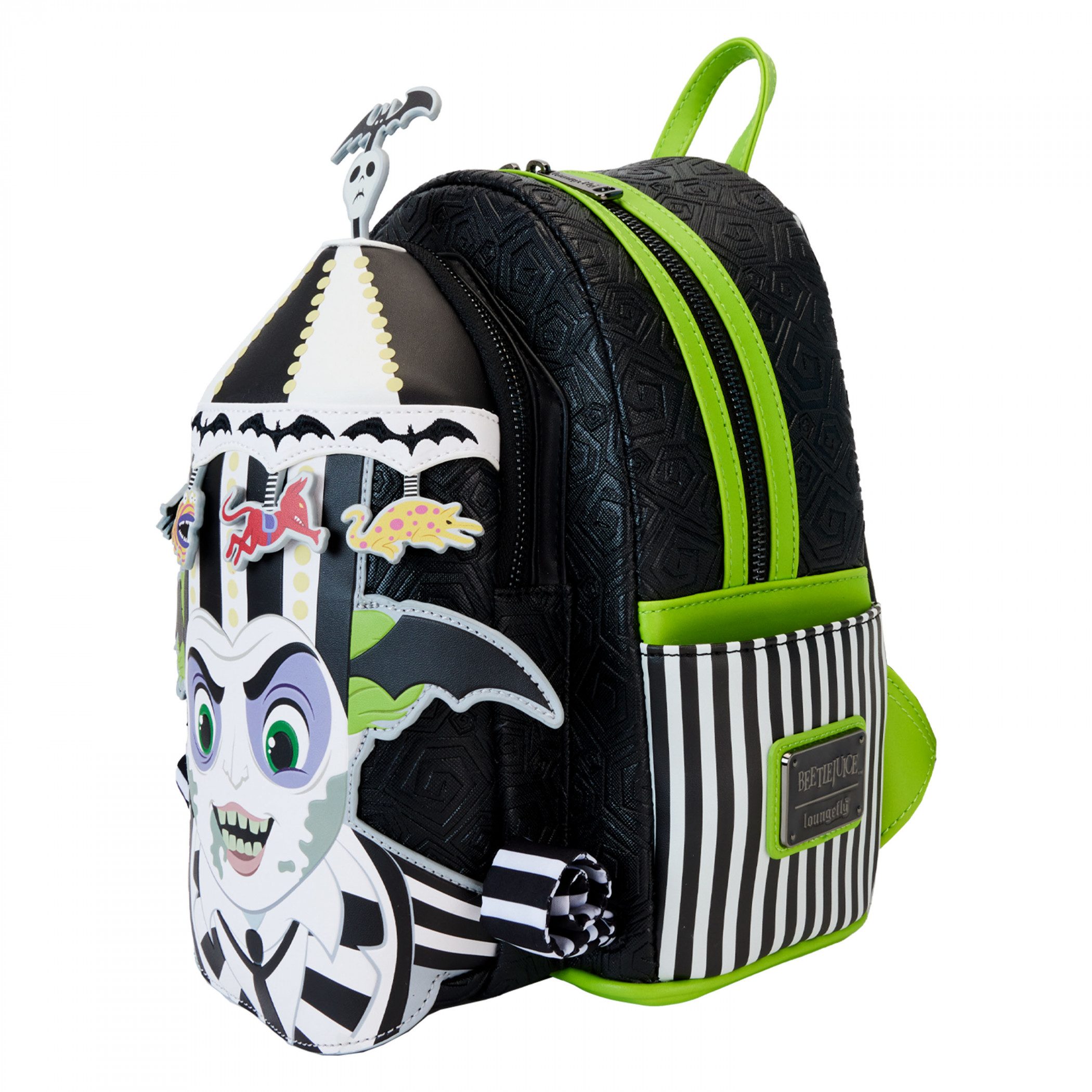 Beetlejuice Carousel Hat Light Up Cosplay Mini Backpack