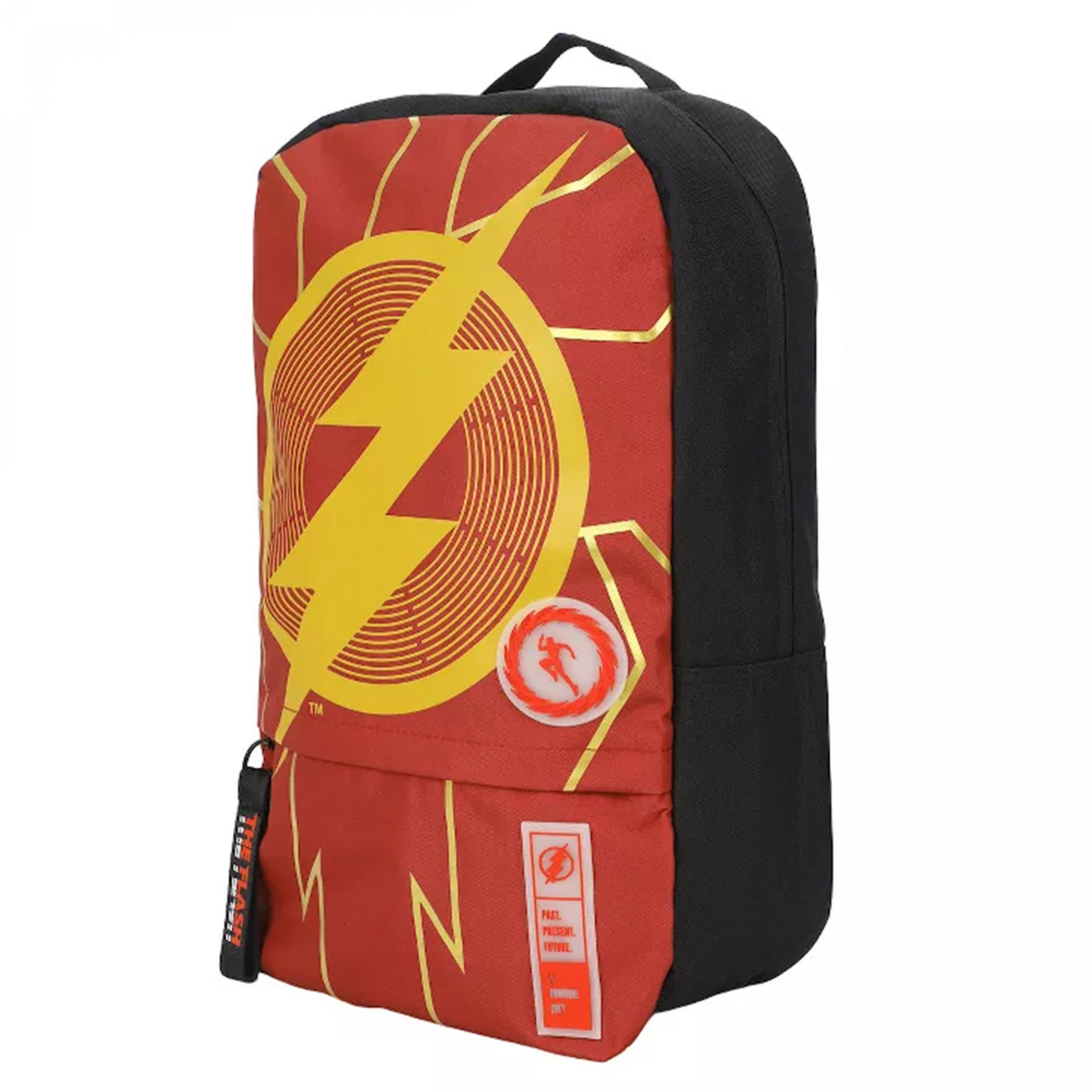 The Flash Worlds Collide Print Laptop Backpack