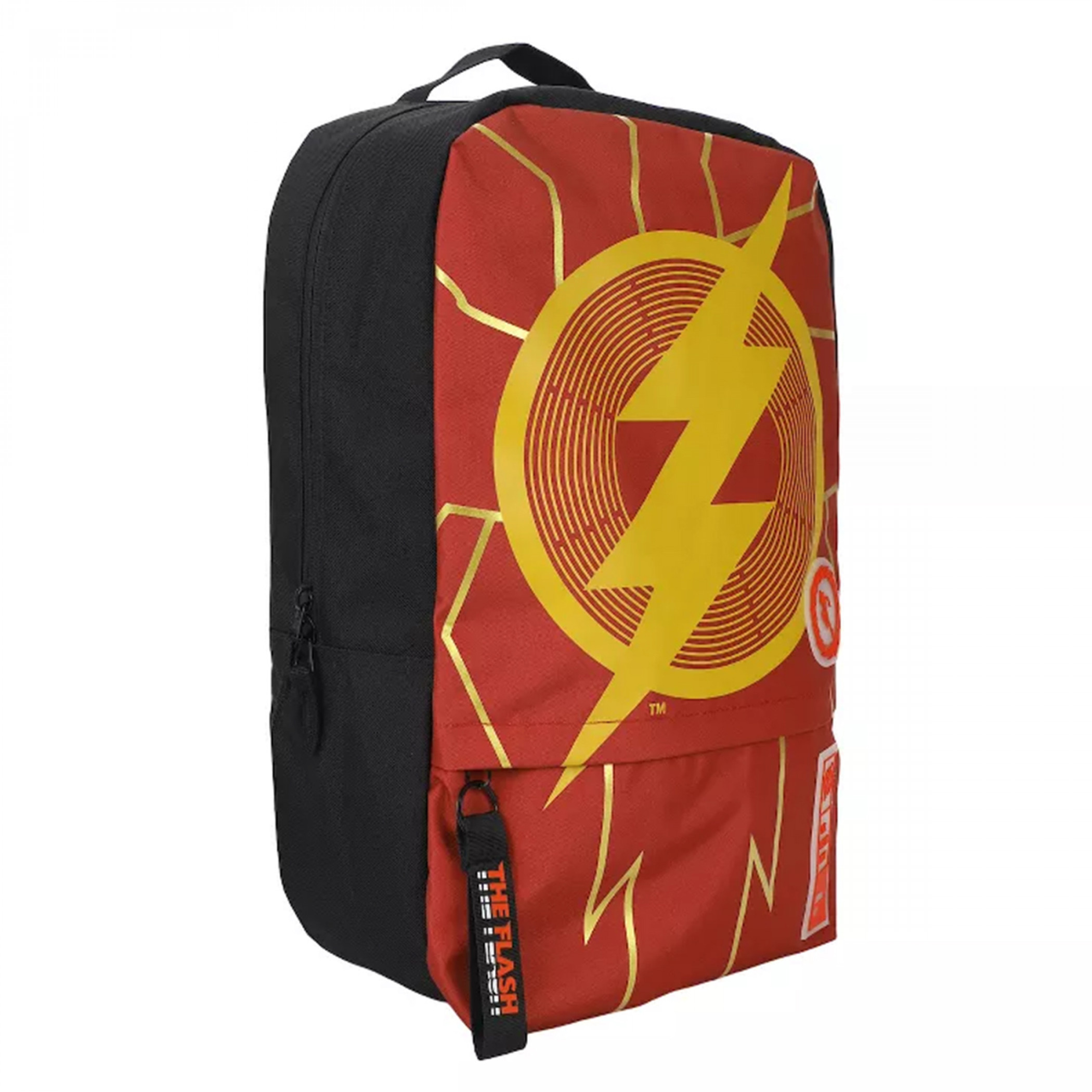 The Flash Worlds Collide Print Laptop Backpack