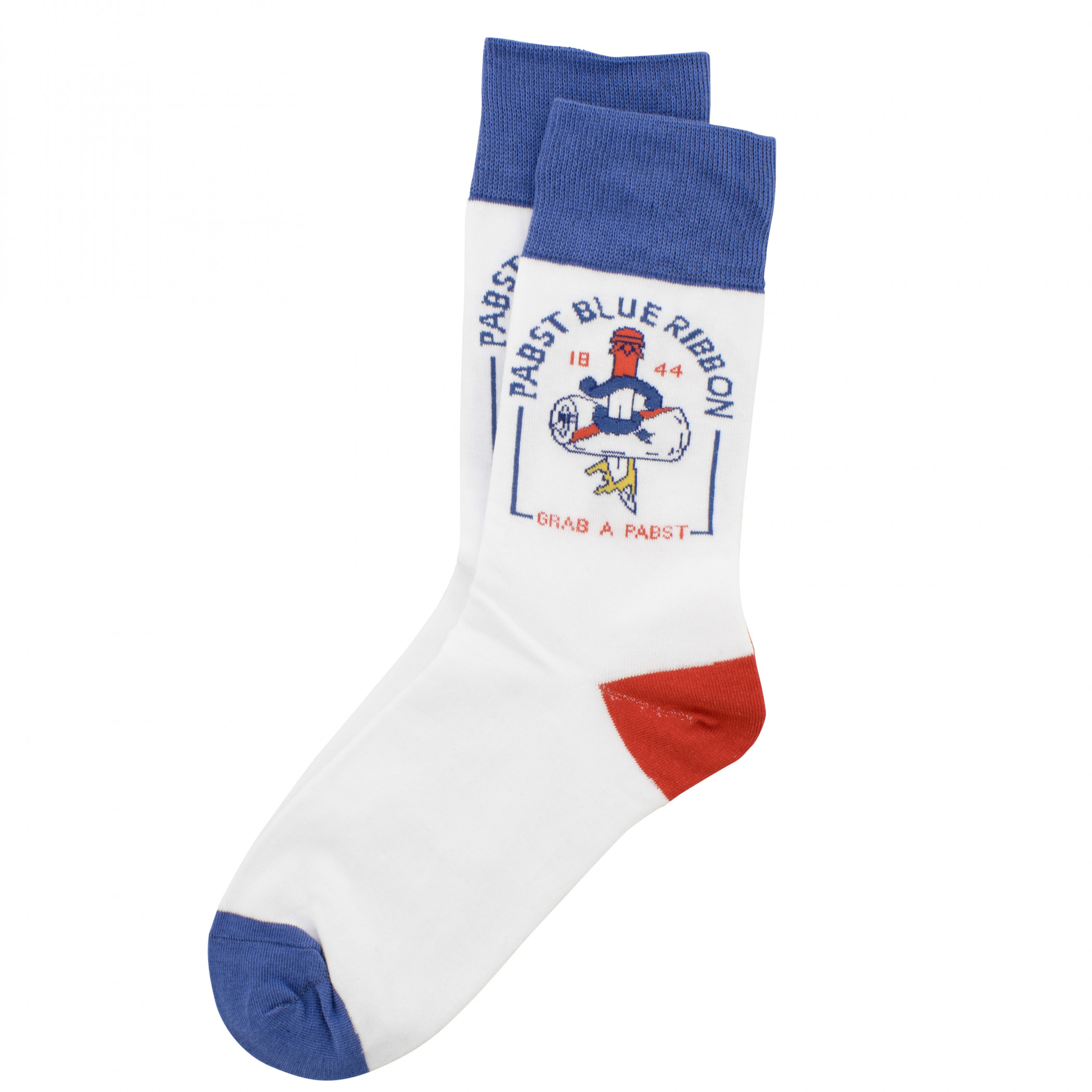 Pabst Blue Ribbon PBR Grab a Pabst Crew Socks