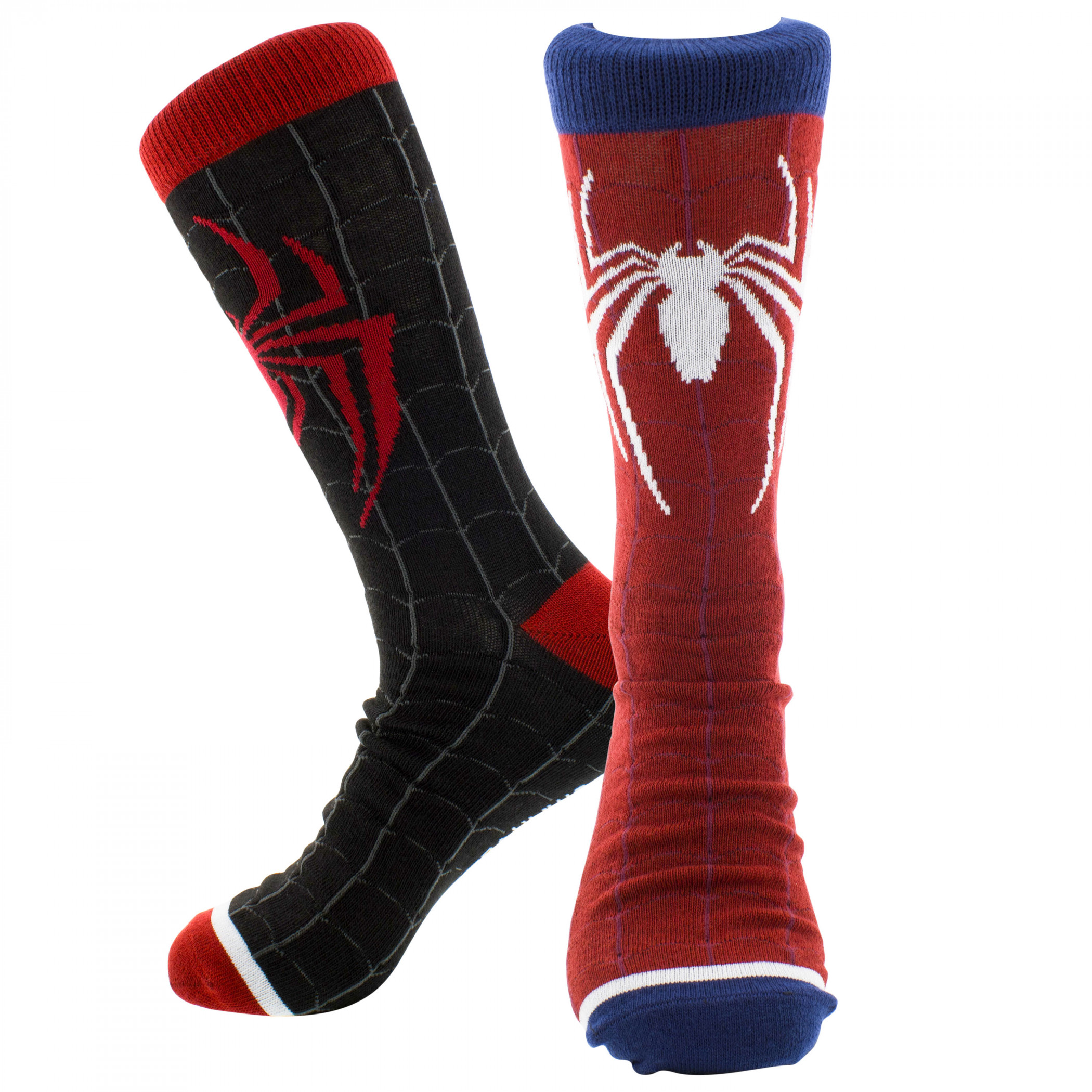 Marvel Spider-Man Spidey Logo Crew Socks 2-Pack Crew Socks