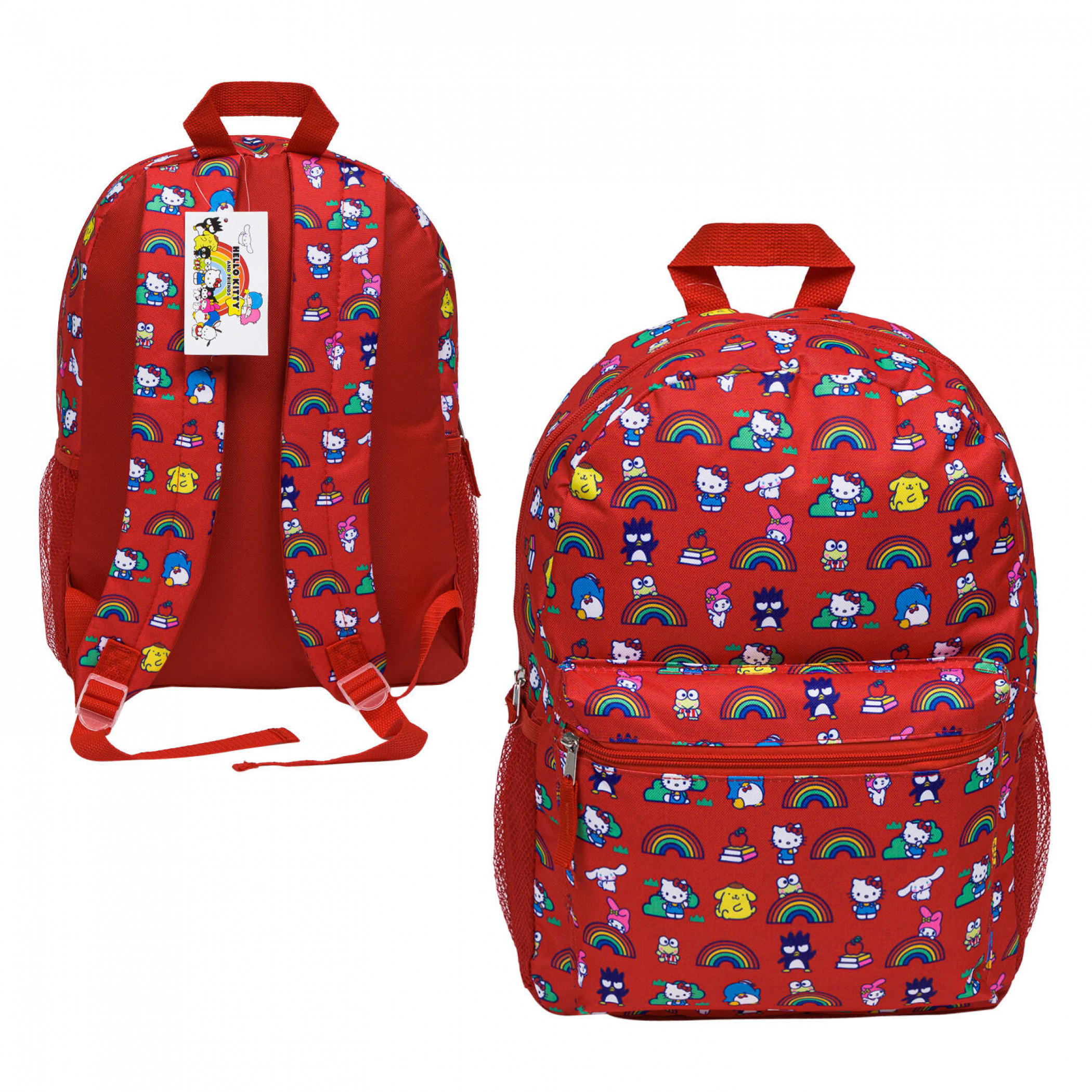 Hello Kitty Rainbow Collage 16" Backpack