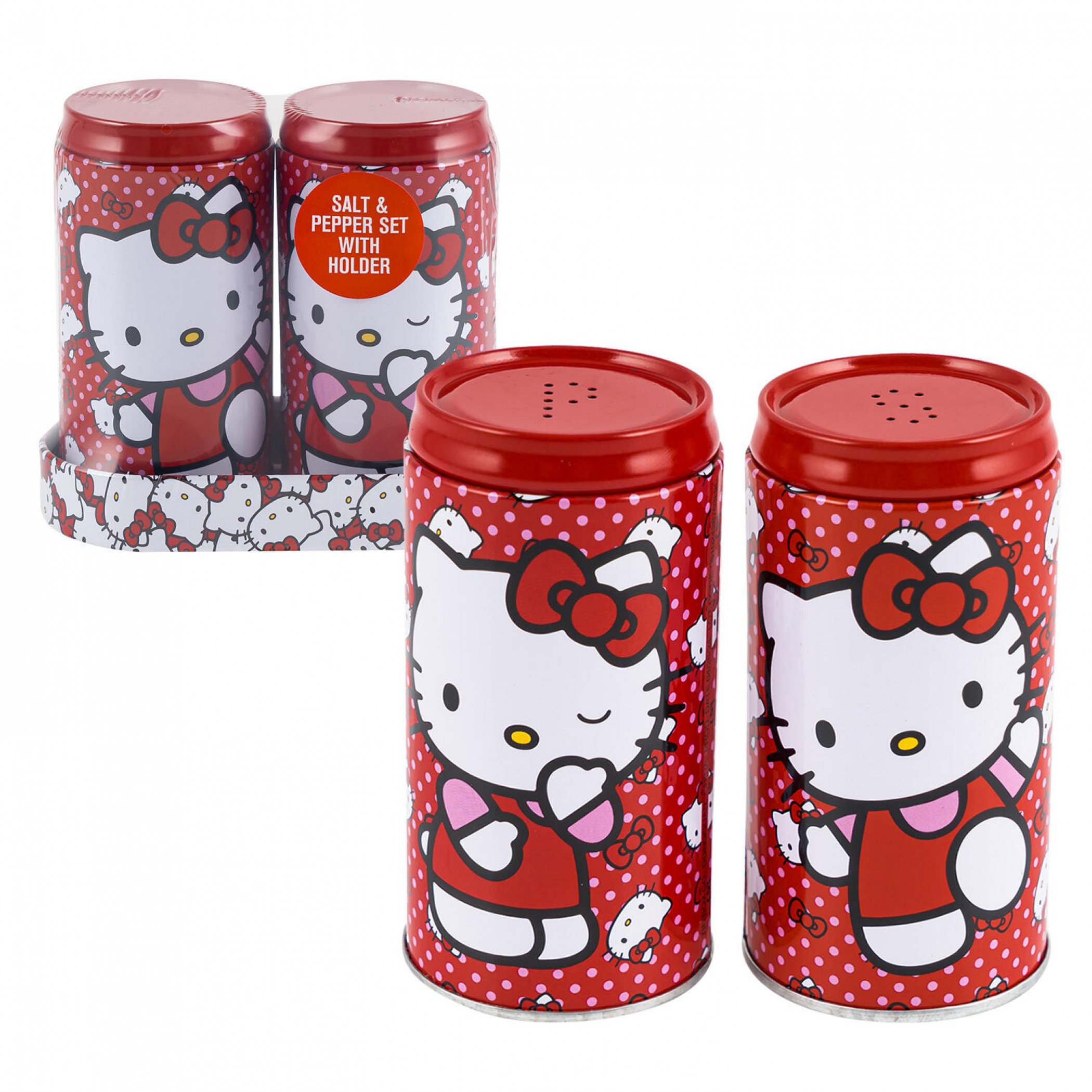 Hello Kitty Matching Salt and Pepper Shakers