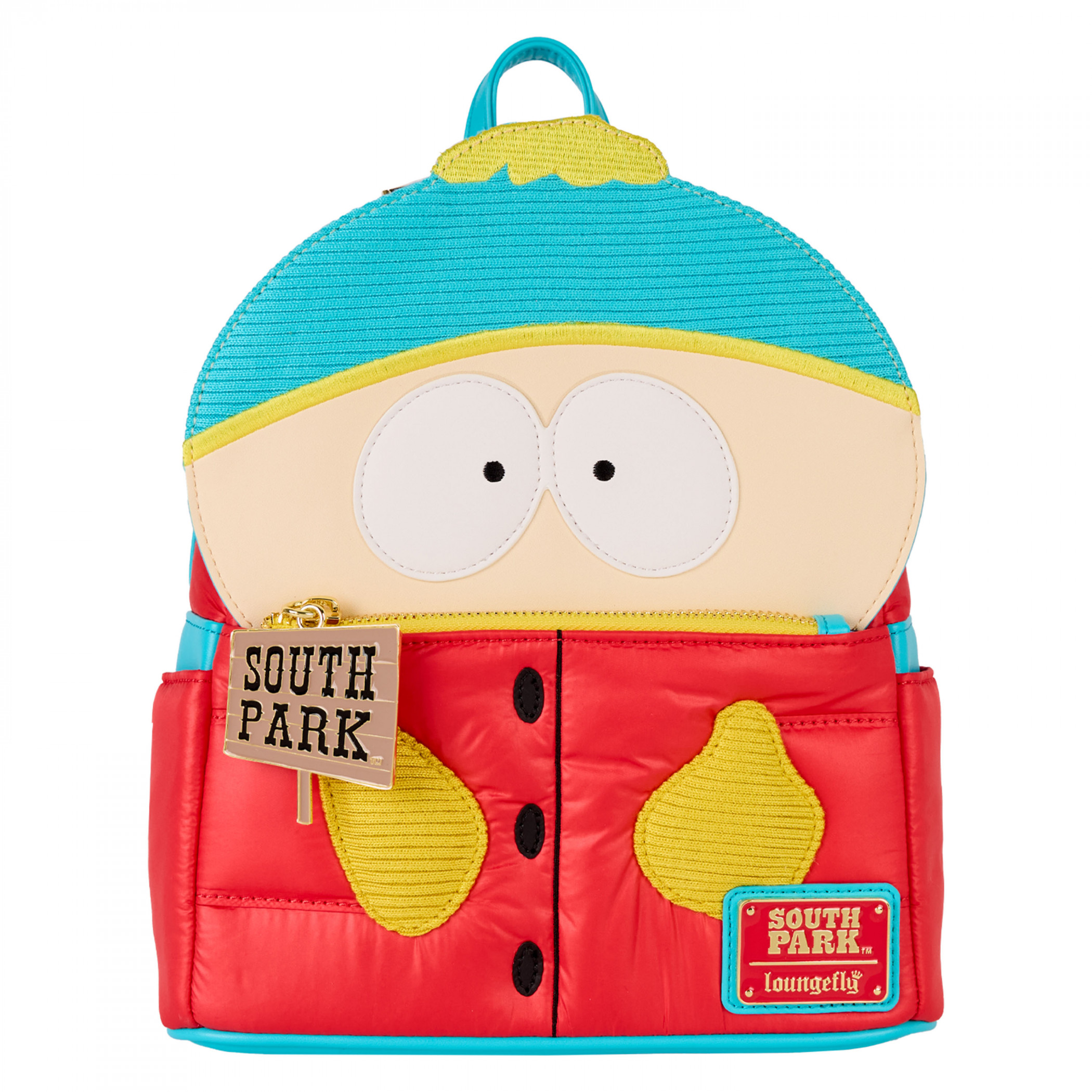 South Park‎ Characters Mini Backpack Loungefly Style Faux Leather Eric Cartman but make it fashion ?? This South Park  main image 3