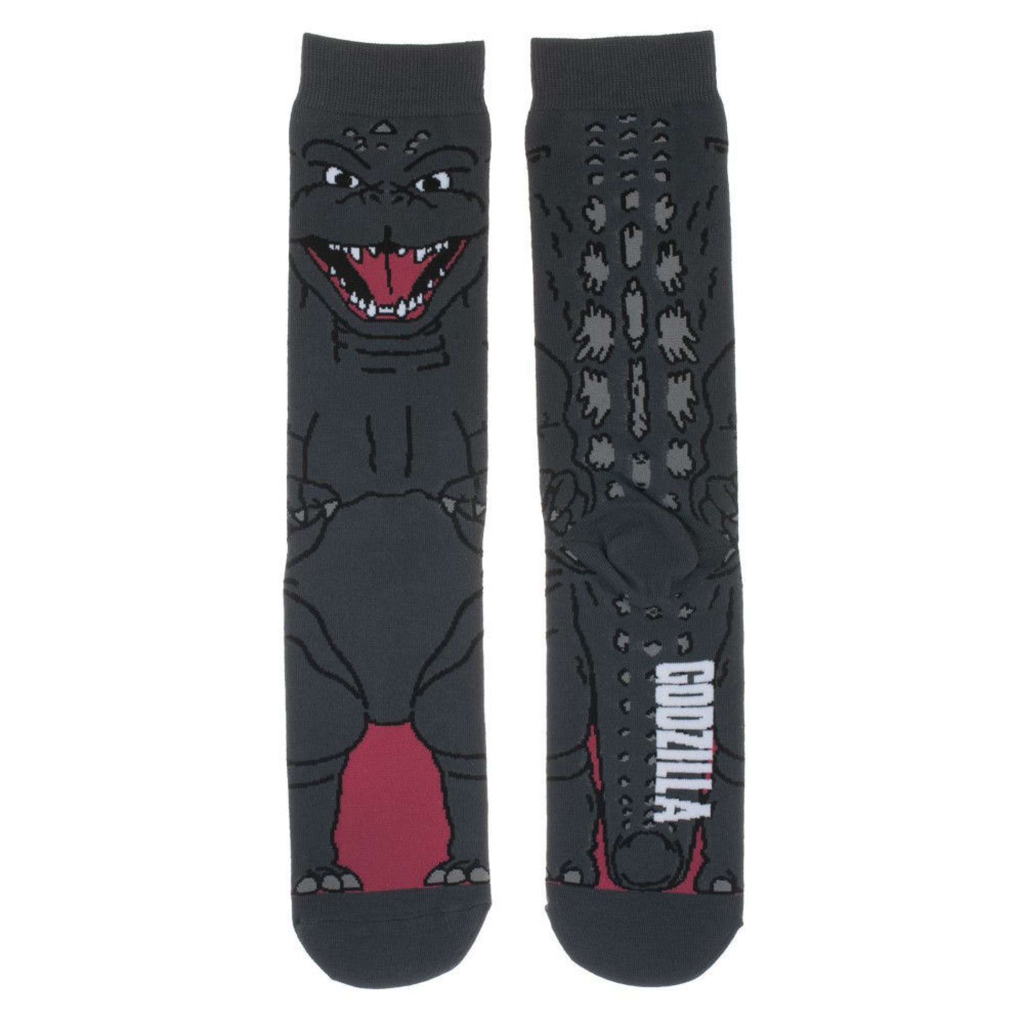 Godzilla 360 Character Print Crew Socks