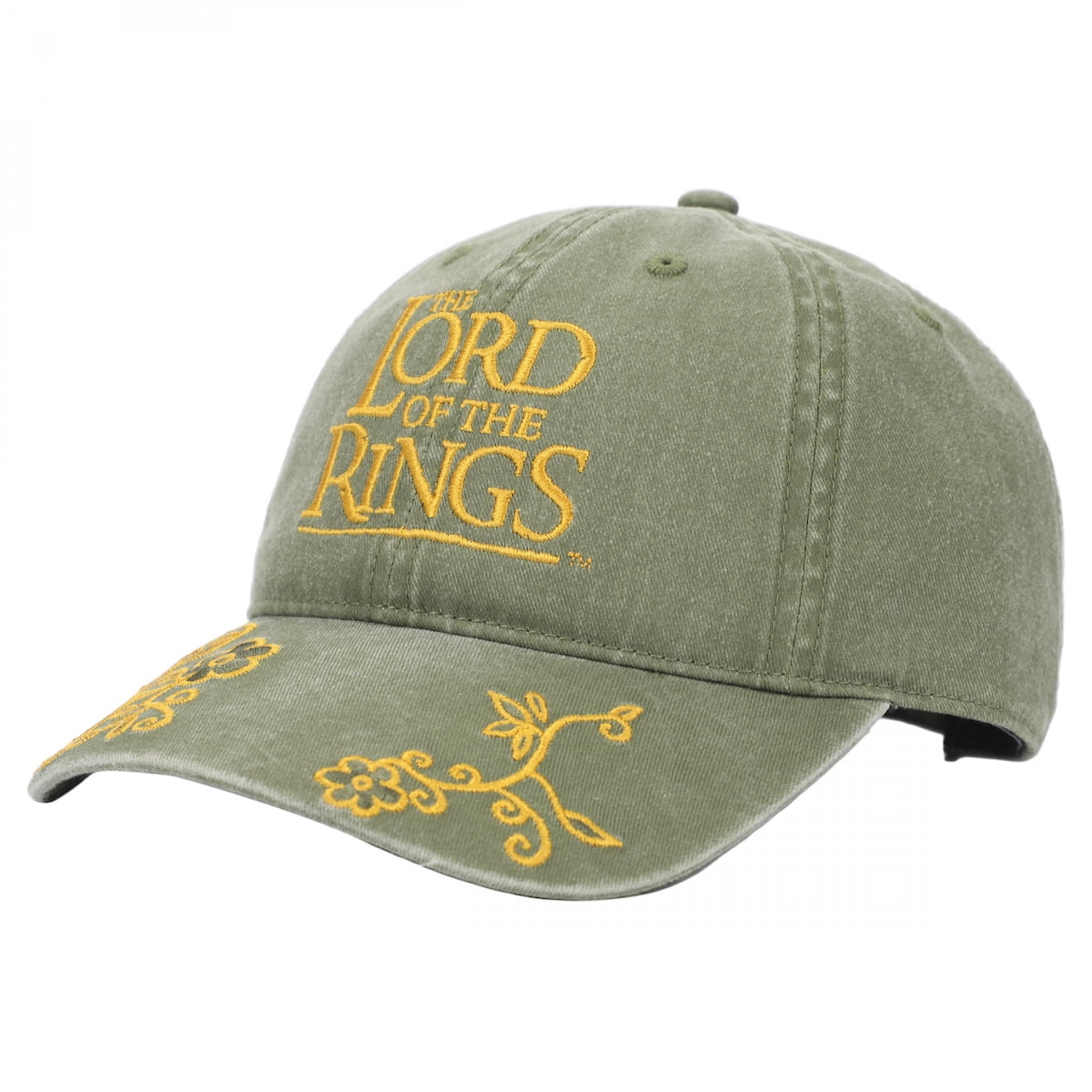 Lord of the Rings Title Logo Washed Adjustable Hat