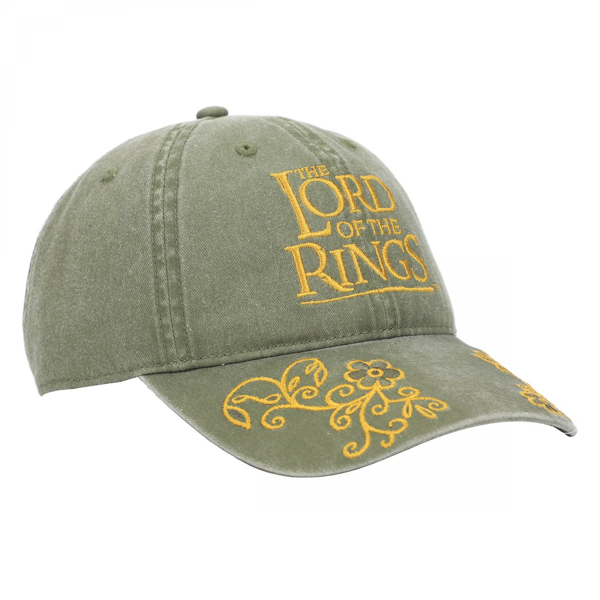 Lord of the Rings Title Logo Washed Adjustable Hat