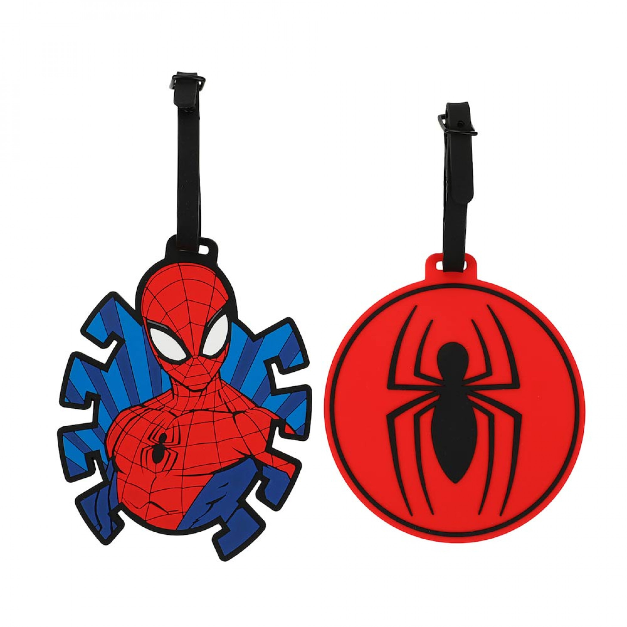 Spider-Man Molded Rubber Luggage Tags 2-Pack