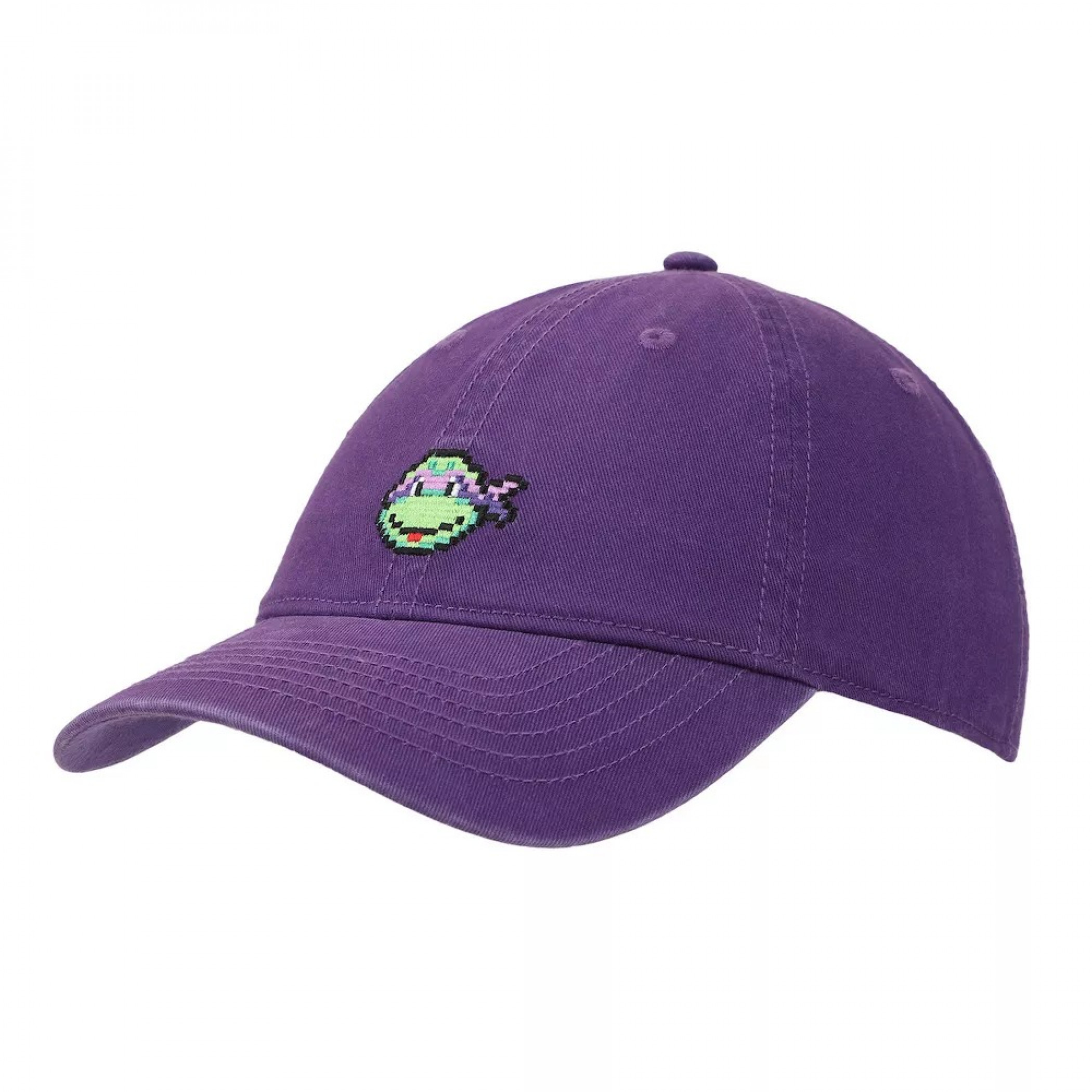 Teenage Mutant Ninja Turtles Donatello Pixel Icon Embroidered Dad Hat