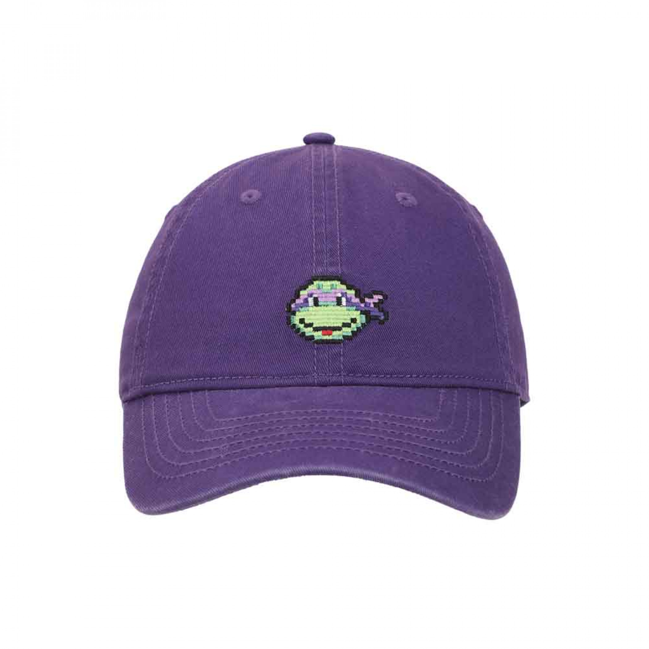 Teenage Mutant Ninja Turtles Donatello Pixel Icon Embroidered Dad Hat