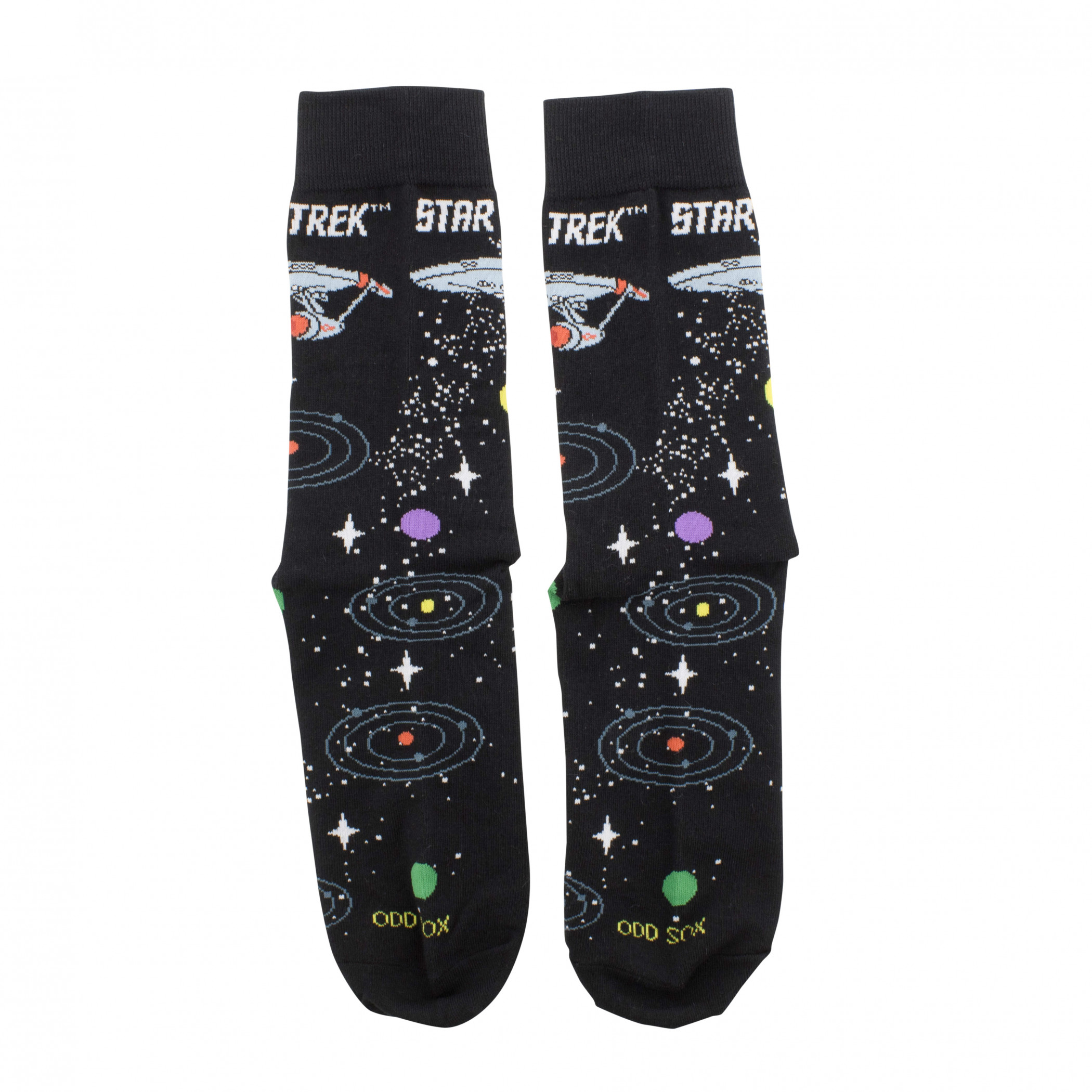 Star Trek Space Travel and Ship Crew Socks