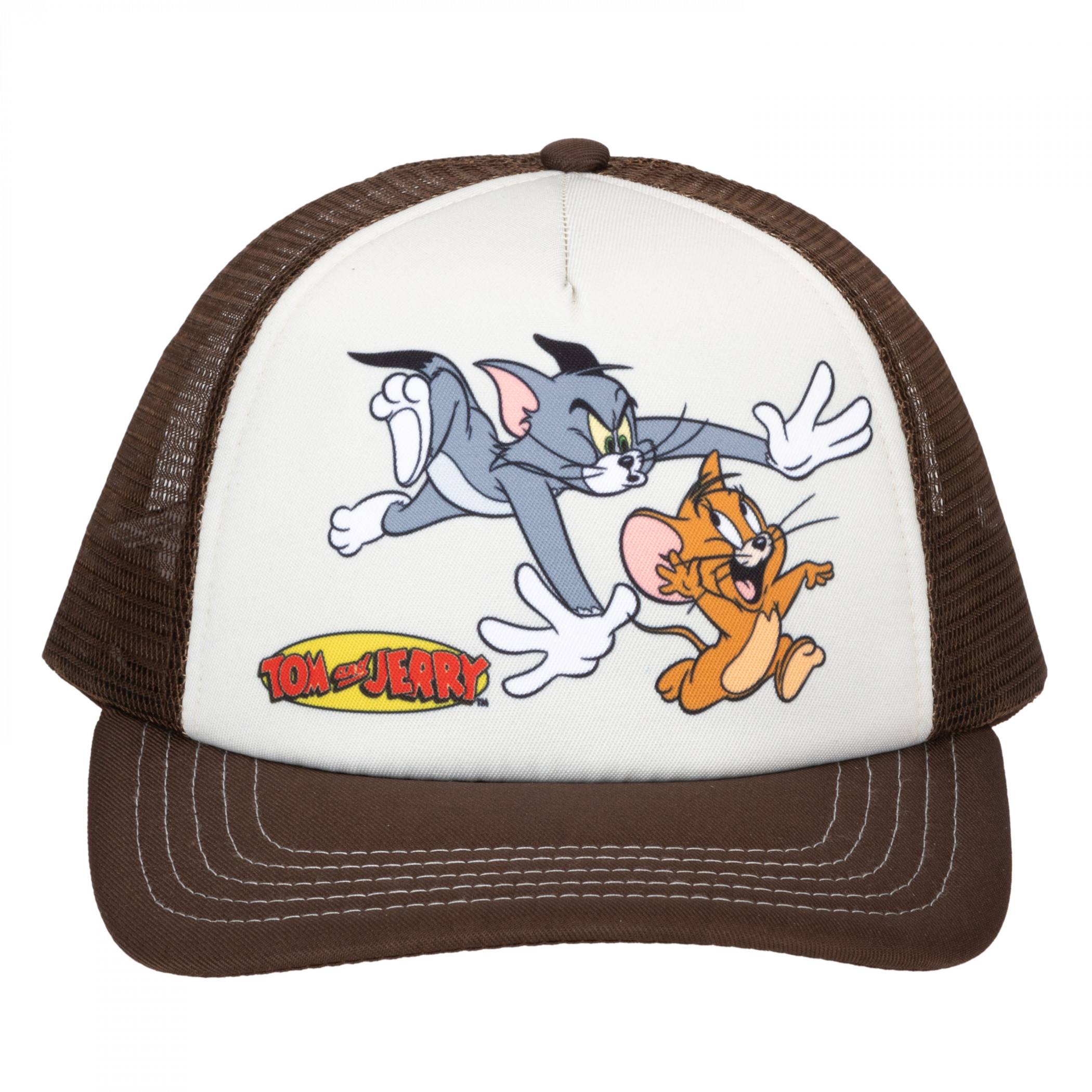 Tom and Jerry Chase Snapback Trucker Hat