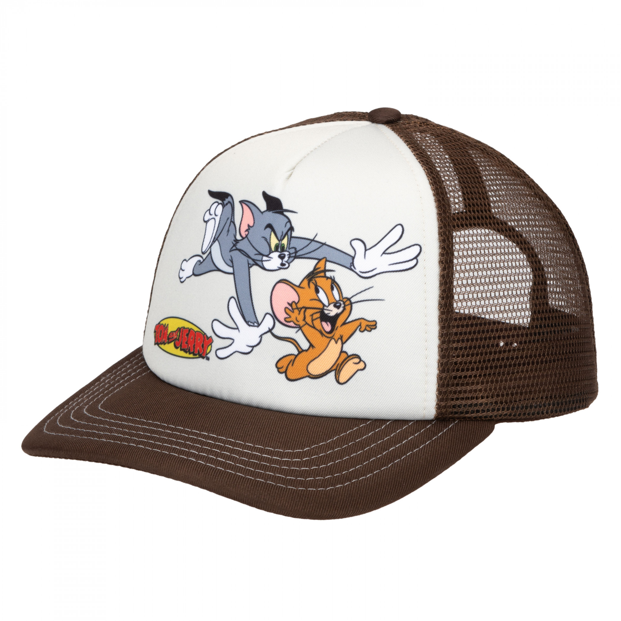 Tom and Jerry Chase Snapback Trucker Hat