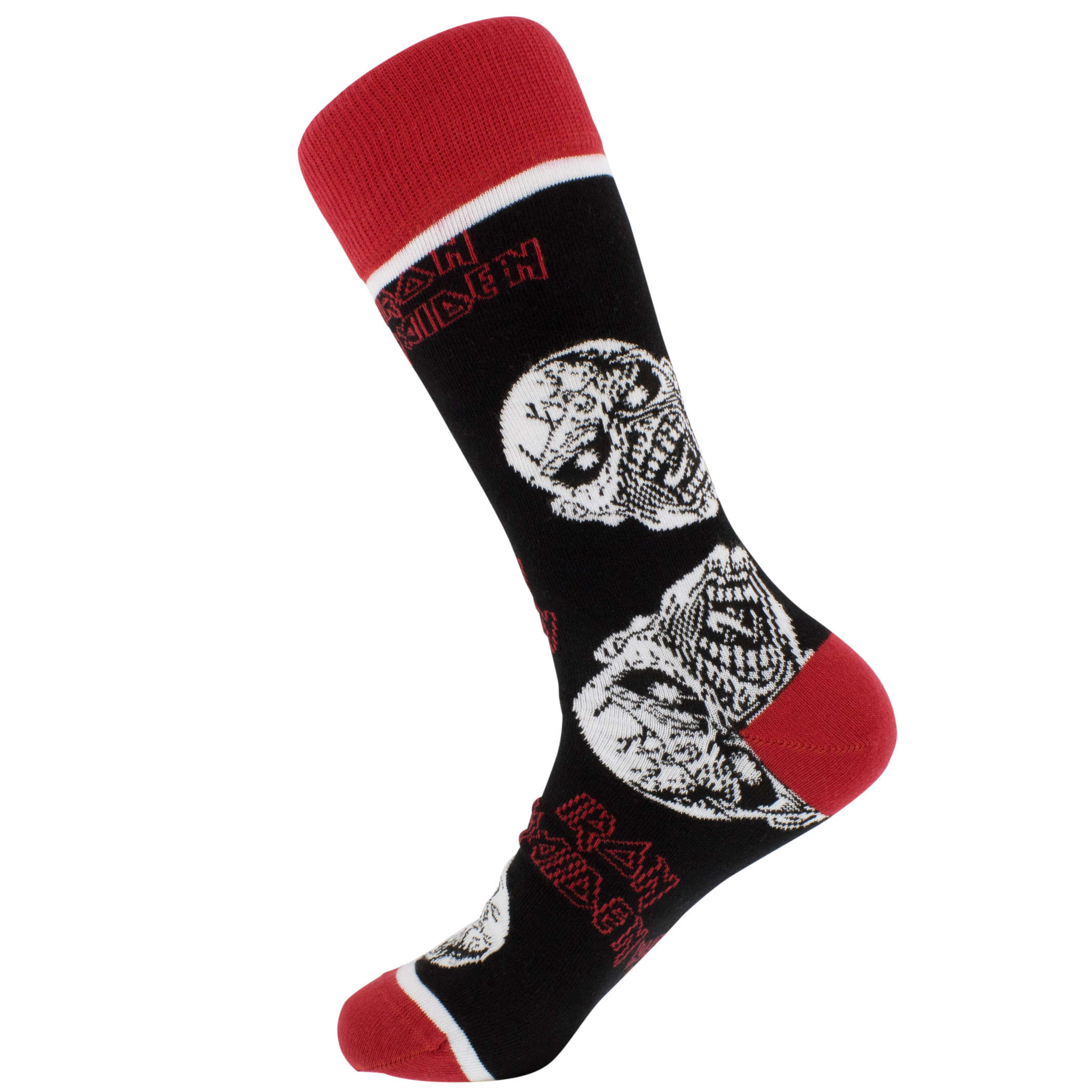 Iron Maiden Eddie Skulls Crew Socks