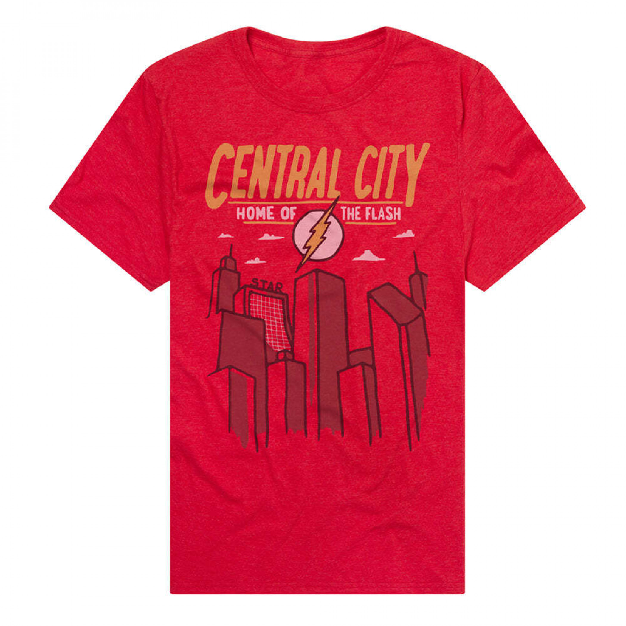 Flash Central City Skyline T-Shirt