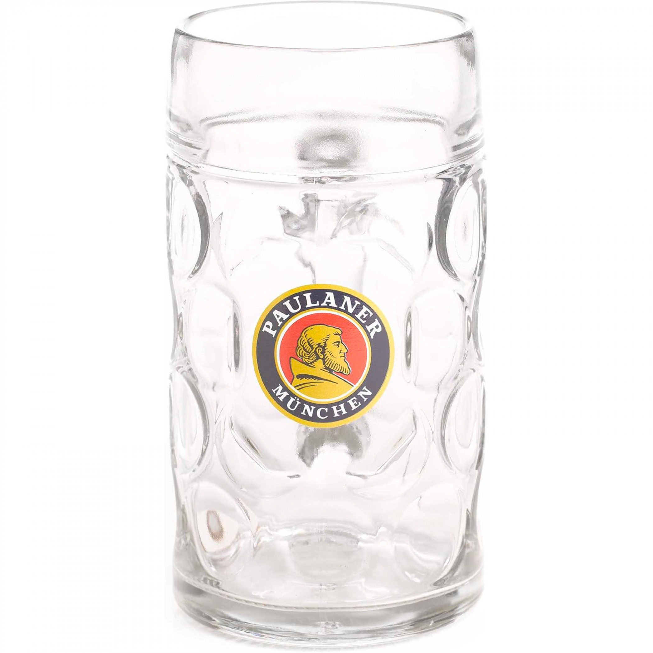 Paulaner Munchen Krug Dimpled Stein 1 liter Mug