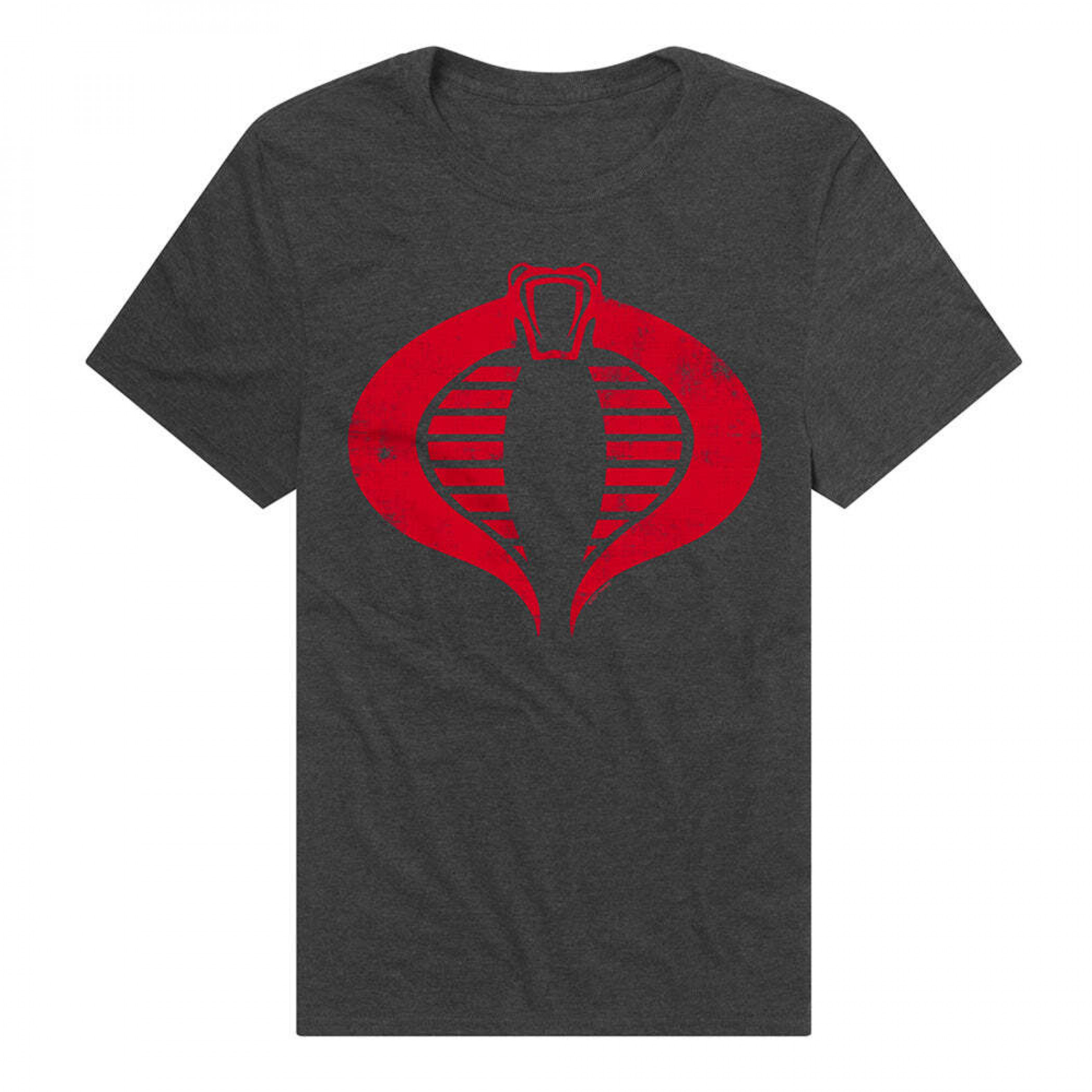 G.I. Joe Distressed Cobra Logo Premium T-Shirt