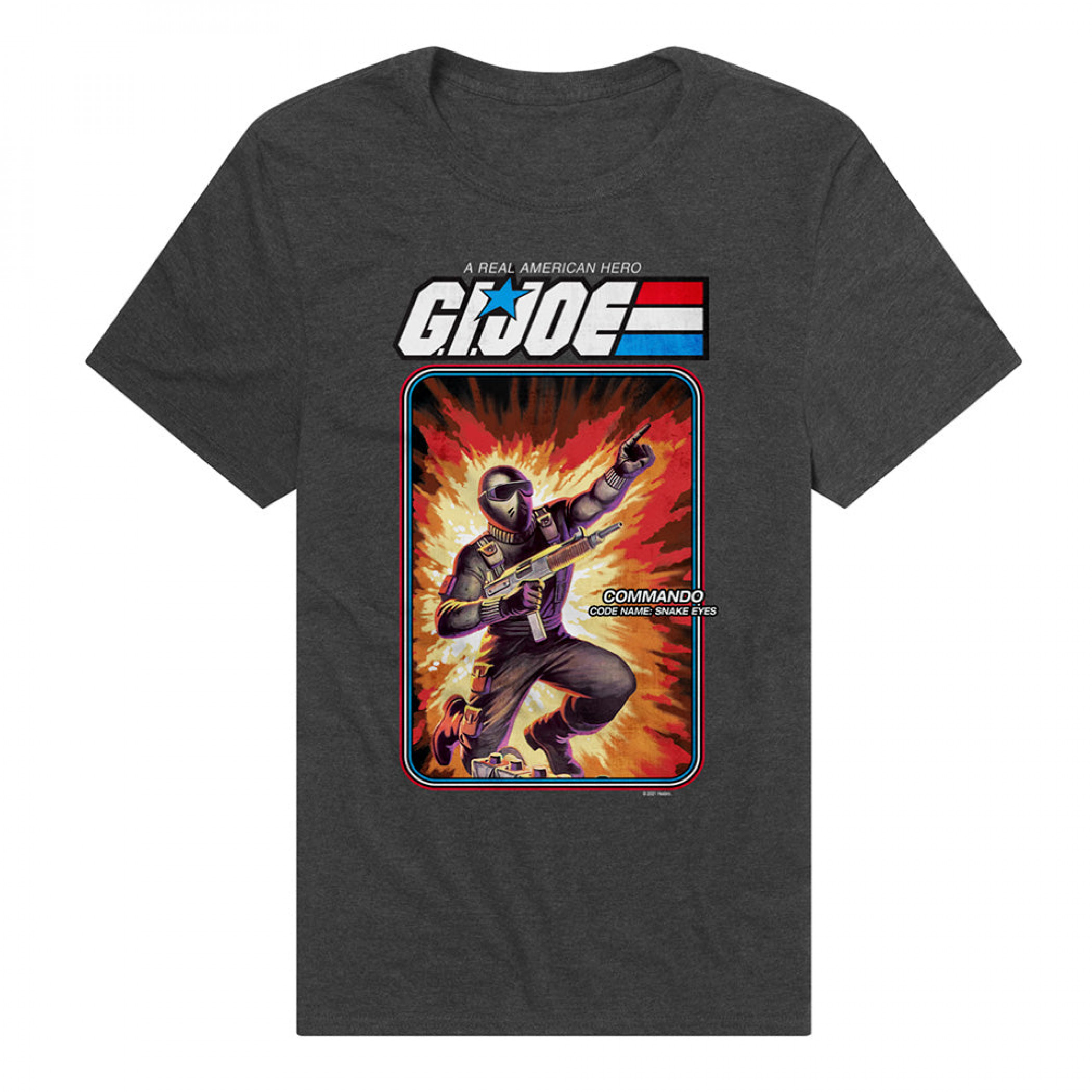 G.I. Joe Snake Eyes Commando Card Premium T-Shirt