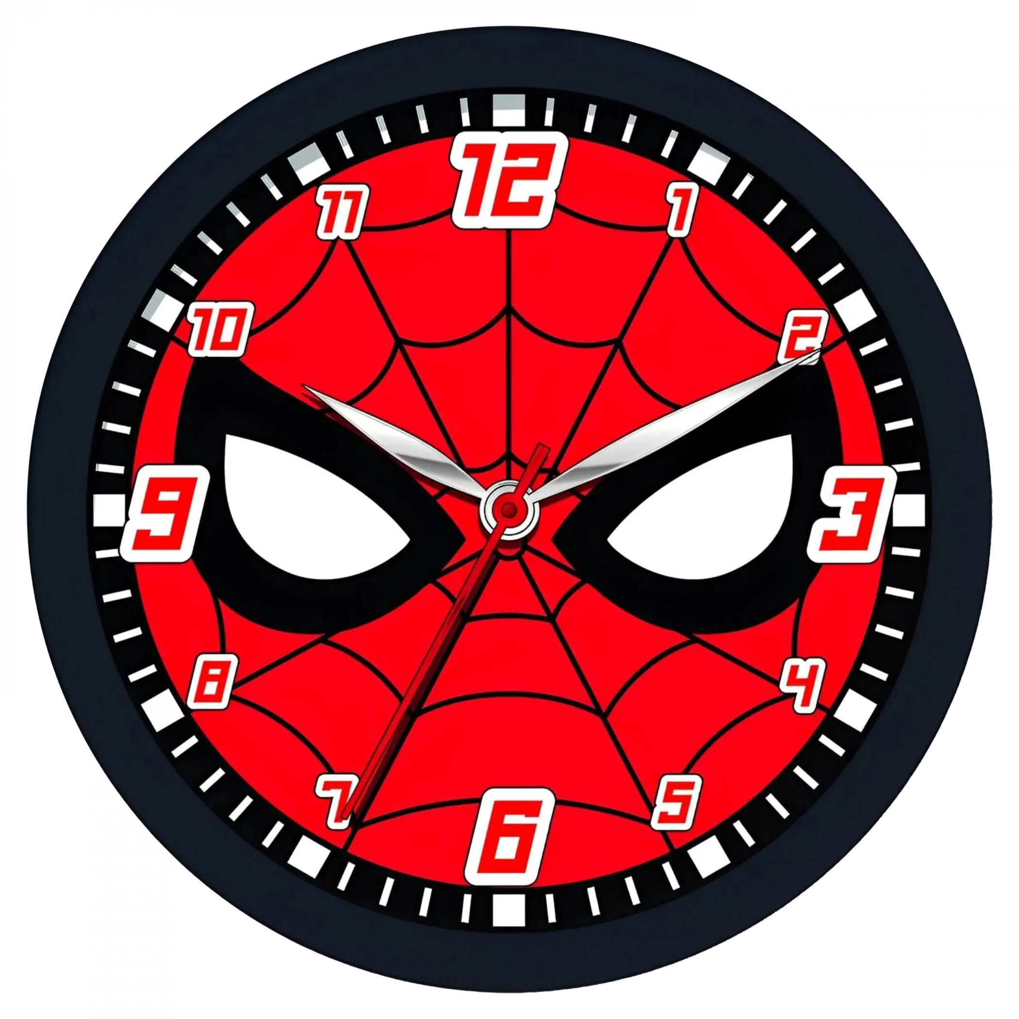 Spider-Man Mask Logo 10" Wall Clock