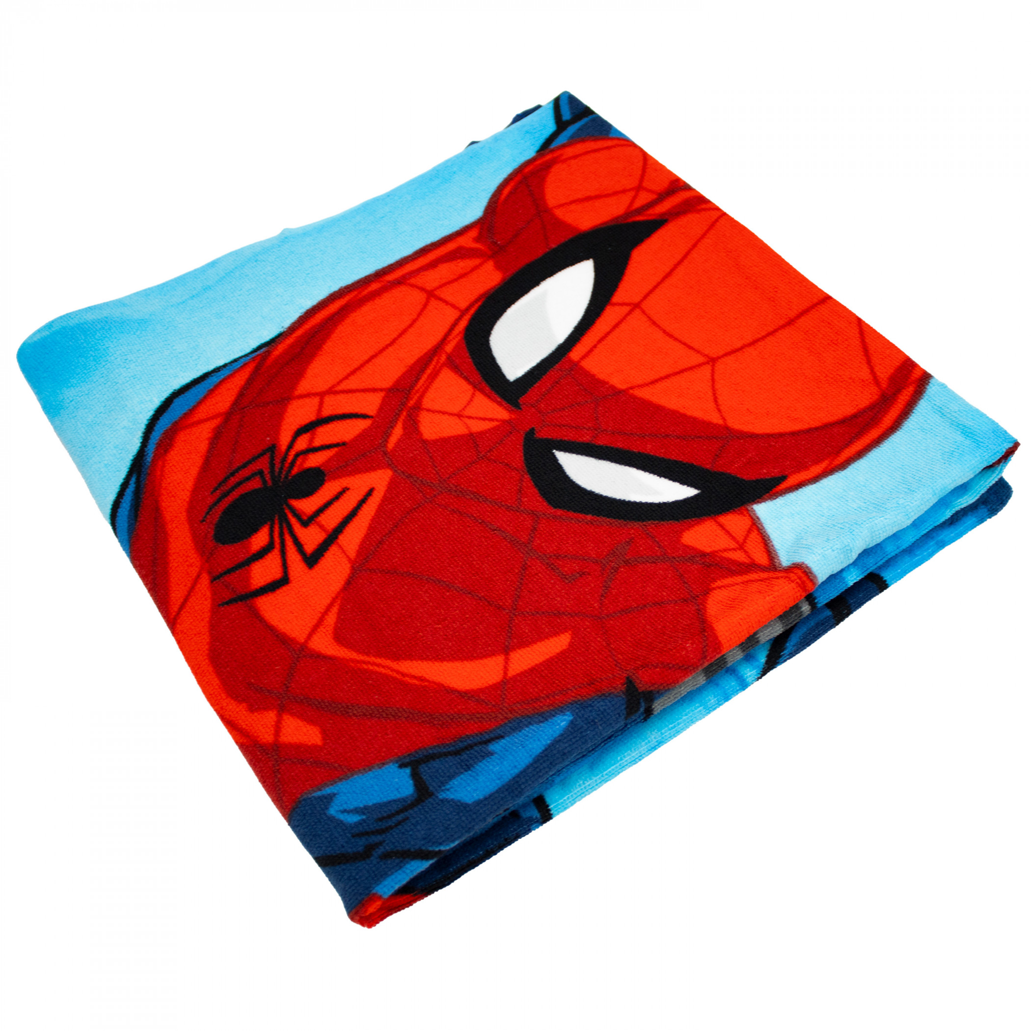 Spider-Man and Miles Morales Web Swinging Beach Towel