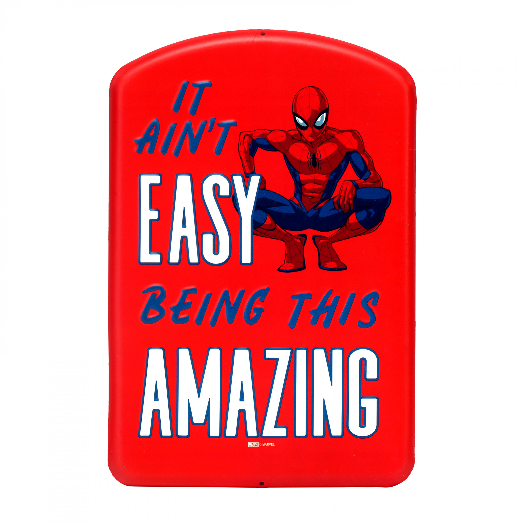 Spider-Man It Ain't Easy Being This Amazing Metal Sign