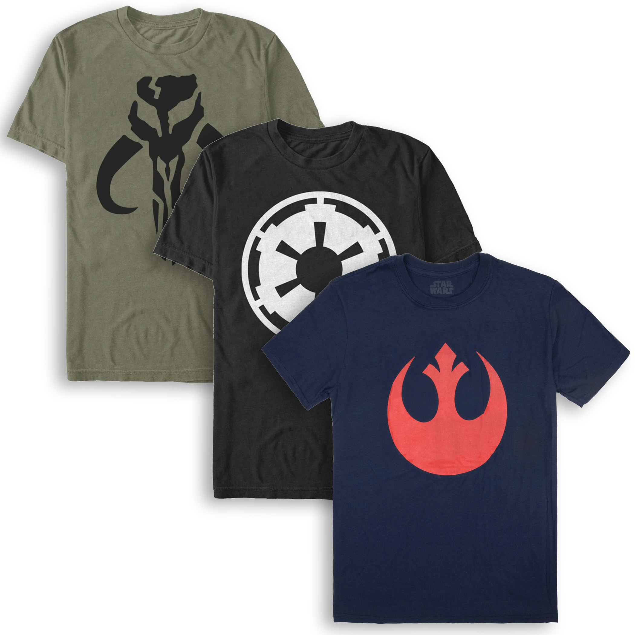 Star Wars Logos T-Shirt 3-Pack