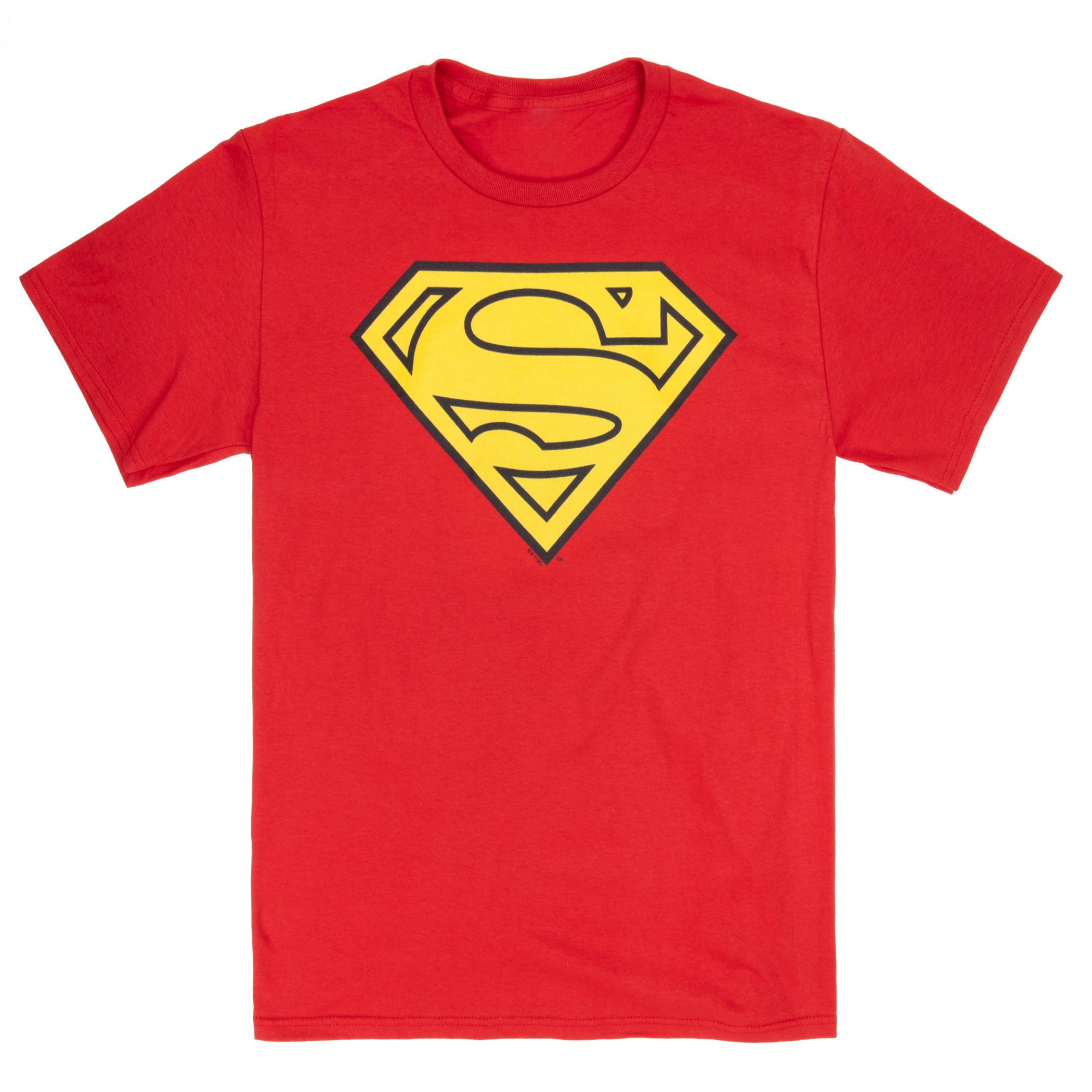 Superman Cape Logo Red T-Shirt