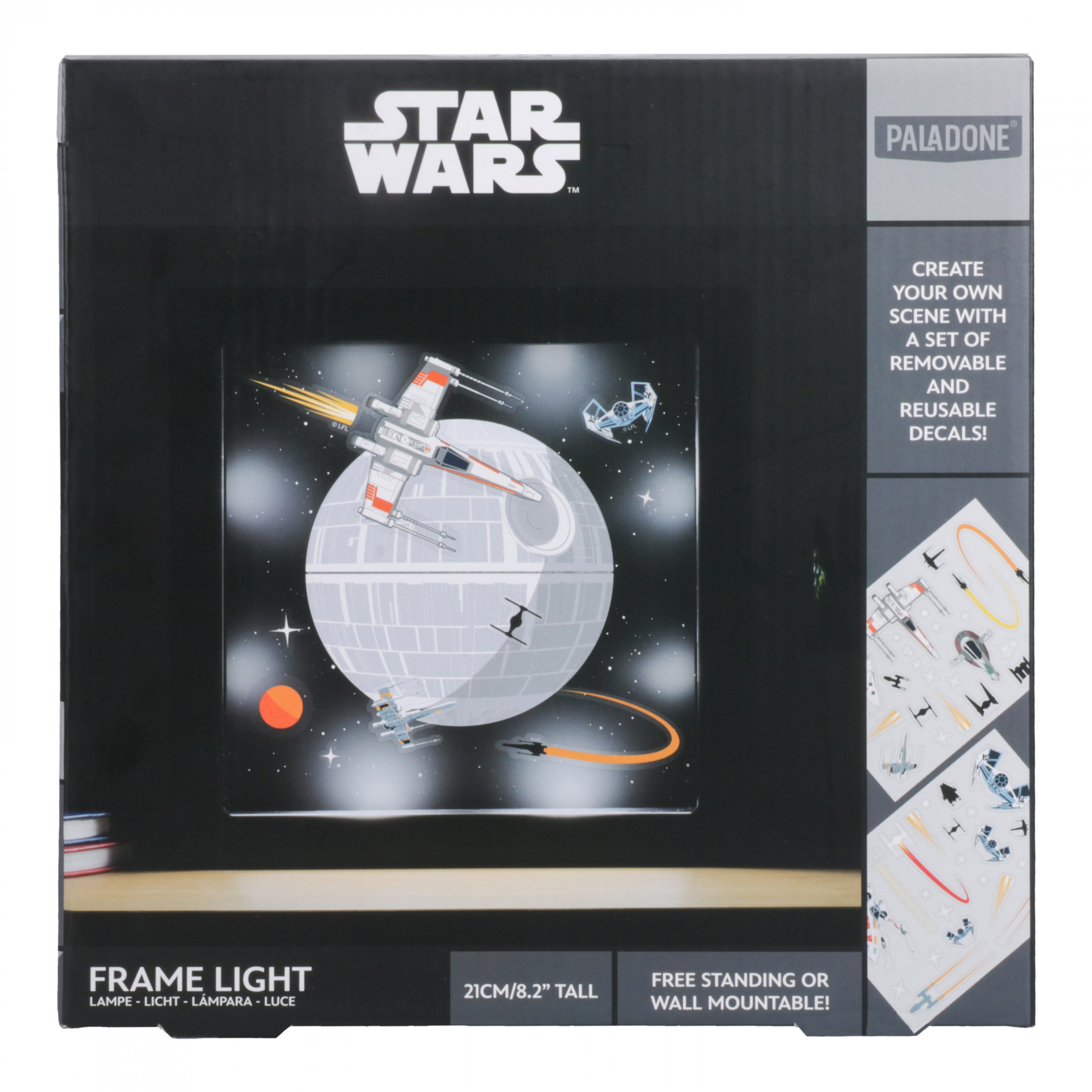 Star Wars Framed Death Star Space Scene Light