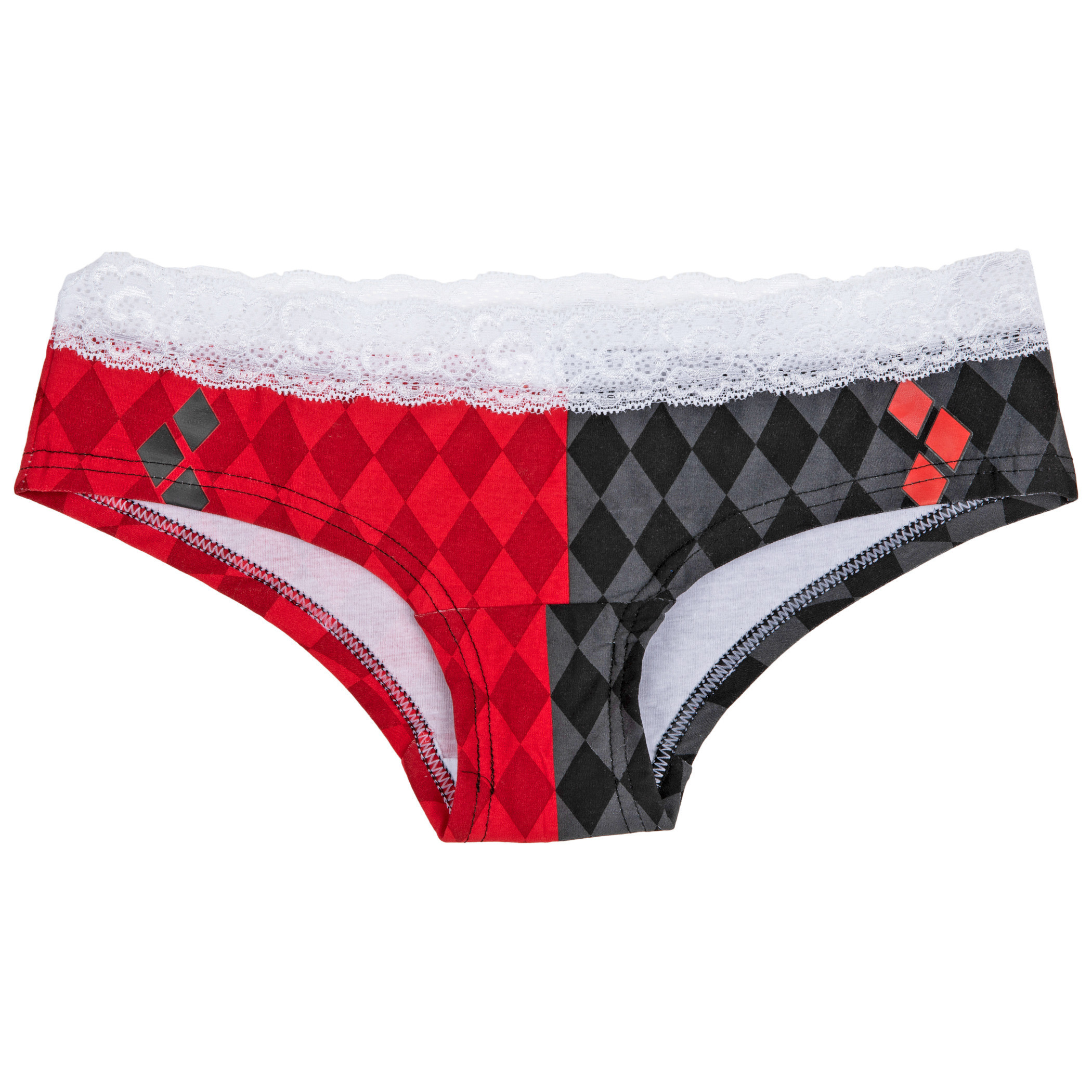 Wonder Woman and Harley Quinn 2-Pack Women's Underwear Panties