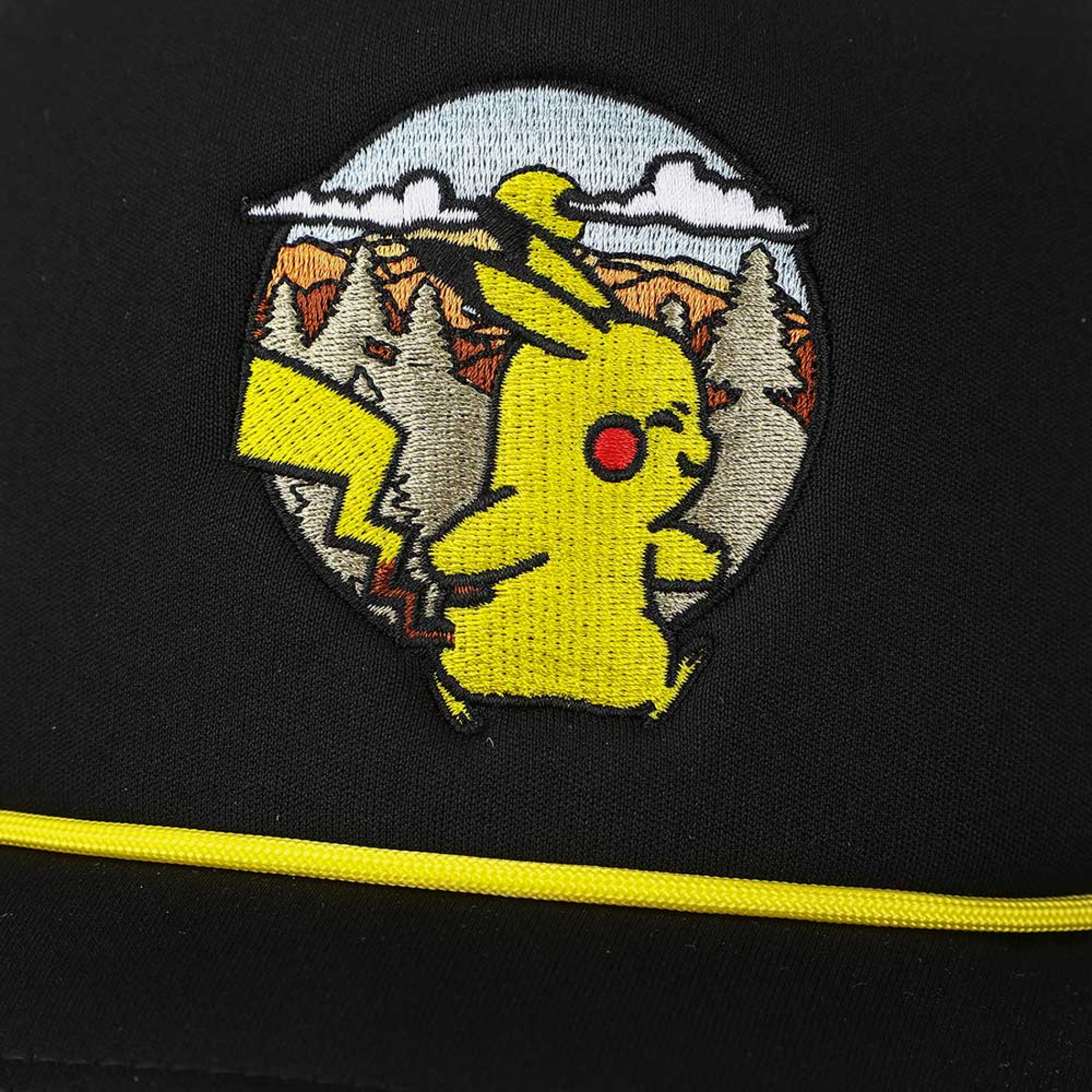 Pokemon Pikachu Foam Trucker Hat With Embroidery