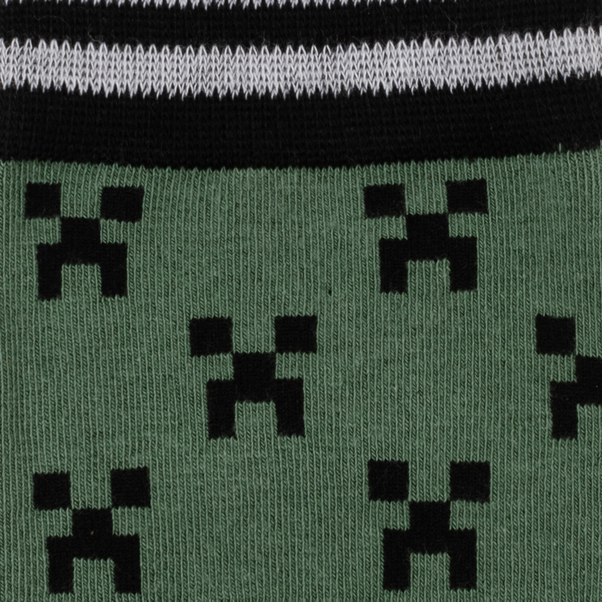 Minecraft Creeper Men's 3 Premium Sock Set