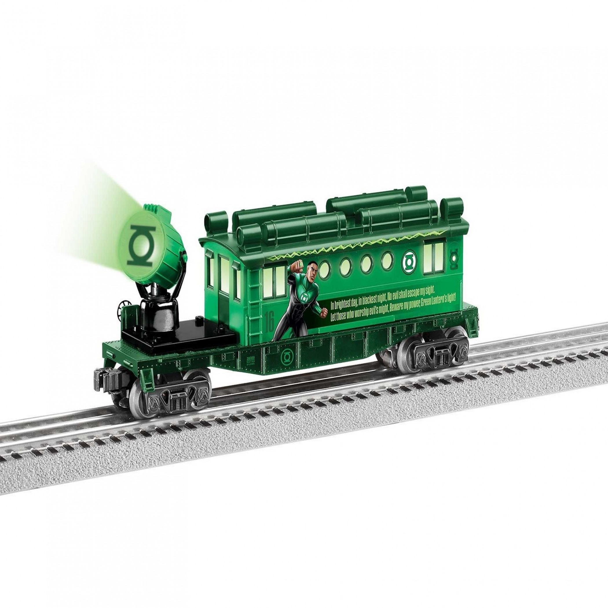 Lionel DC Comics Green Lantern Searchlight Caboose