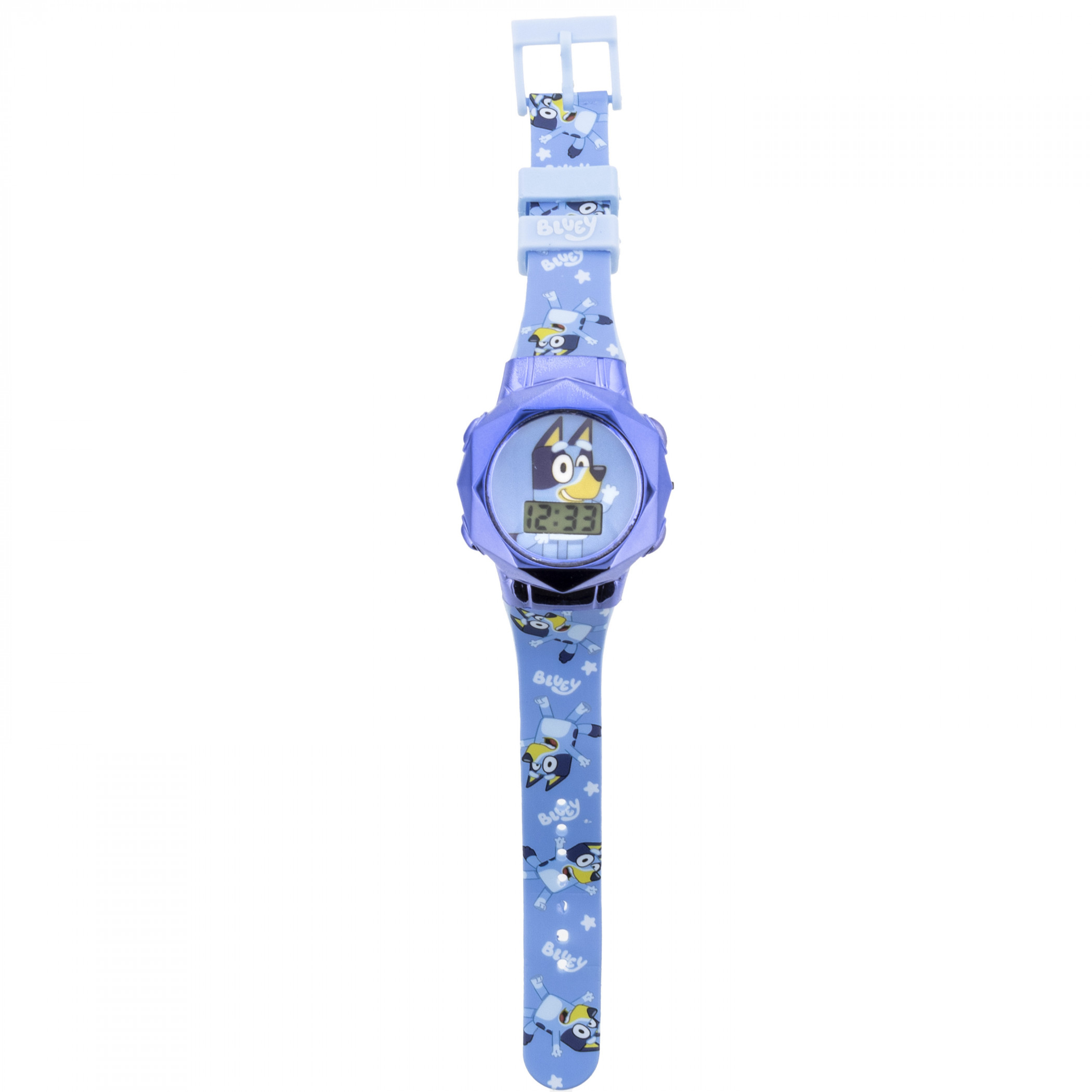 Bluey Flashing LCD Watch with Printed Straps