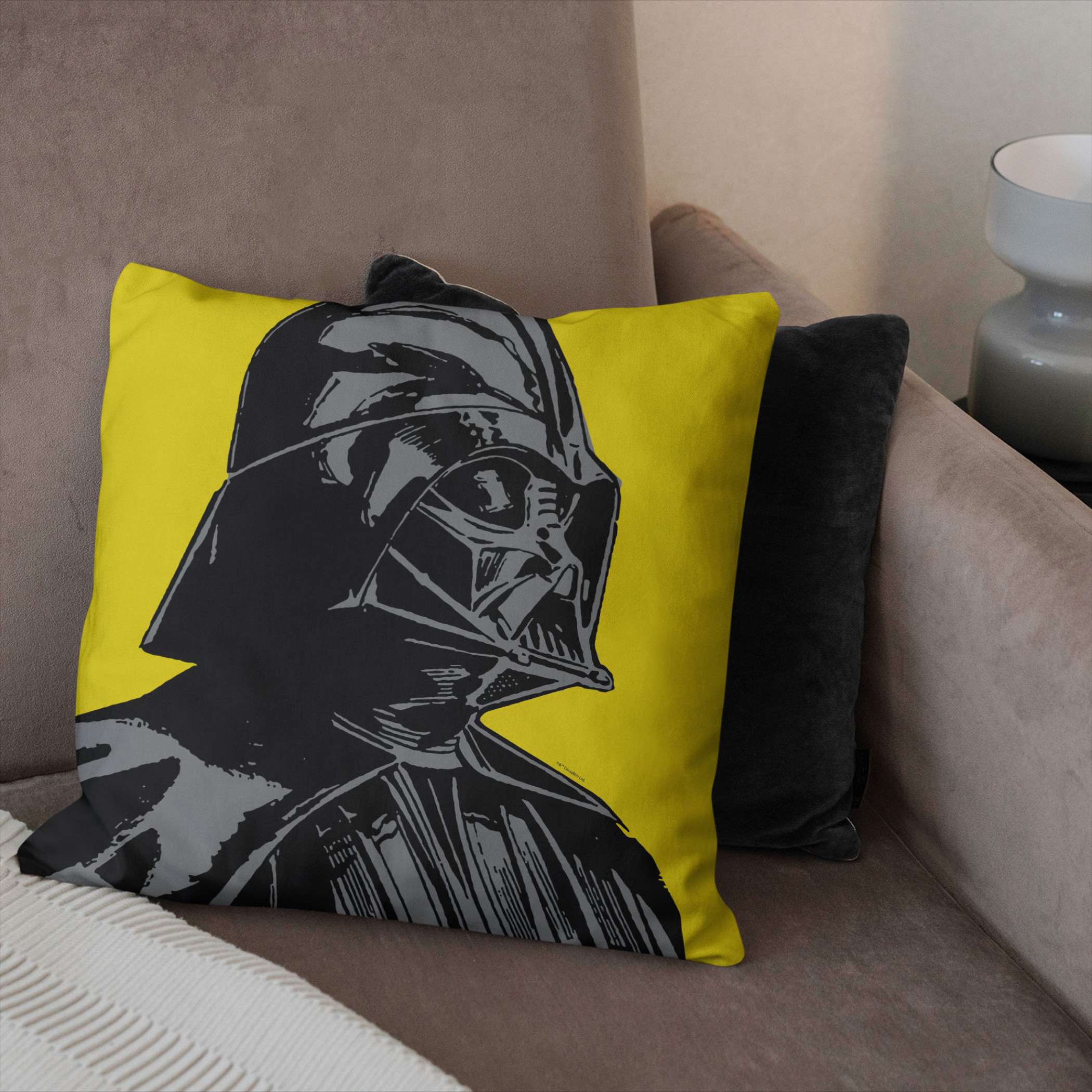 Star Wars Darth Vader Pop Art Throw Pillow