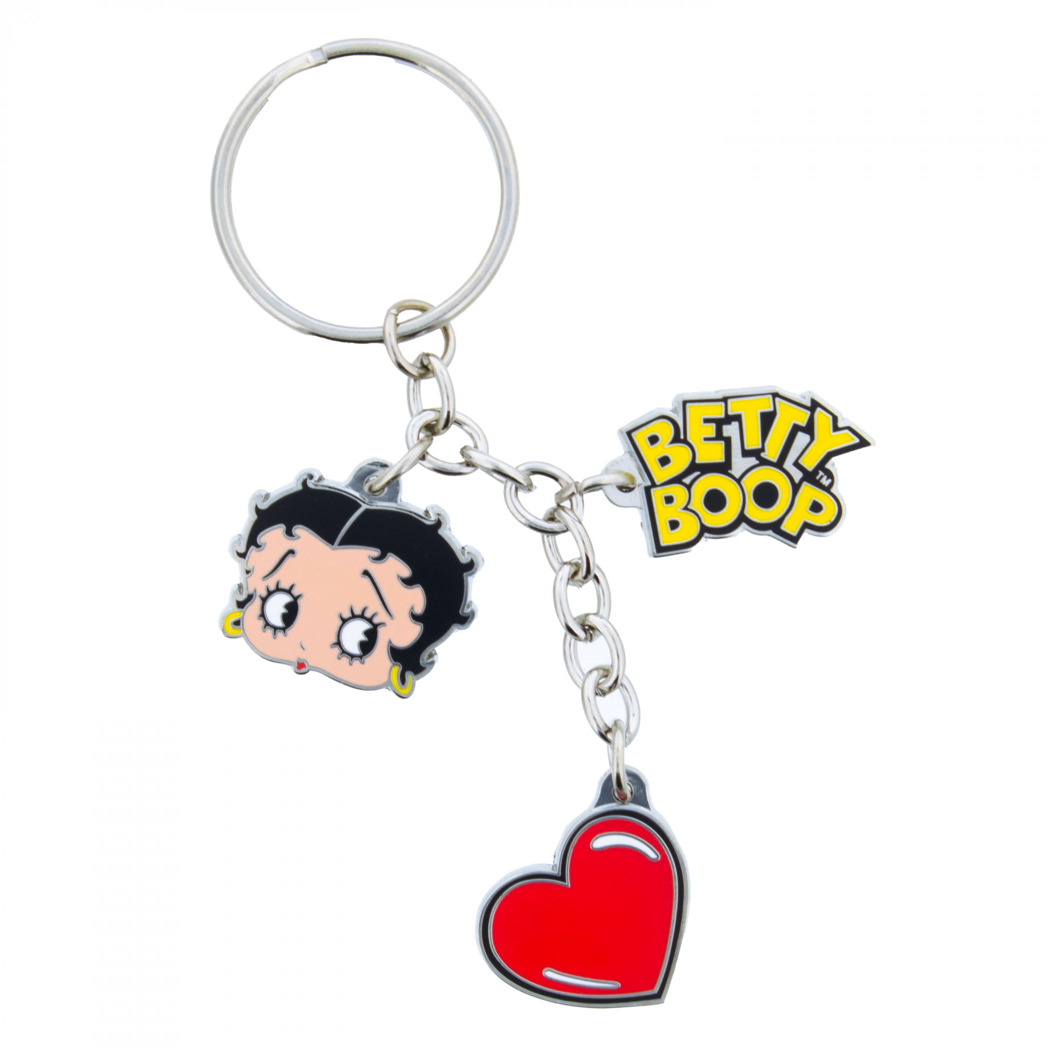 Betty Boop Icon Charms Keychain