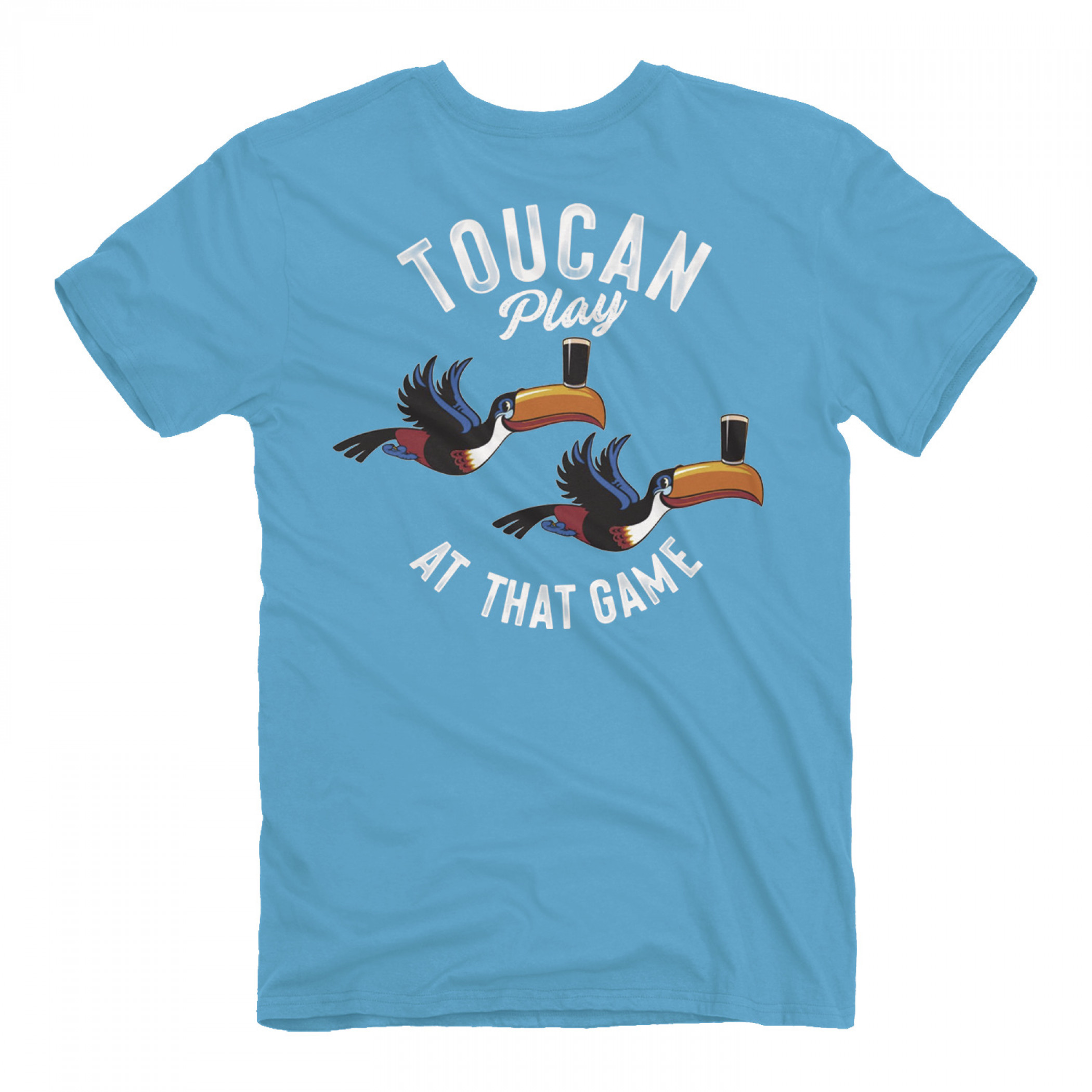 Guinness Toucan Play at that Game Front and Back Print T-Shirt