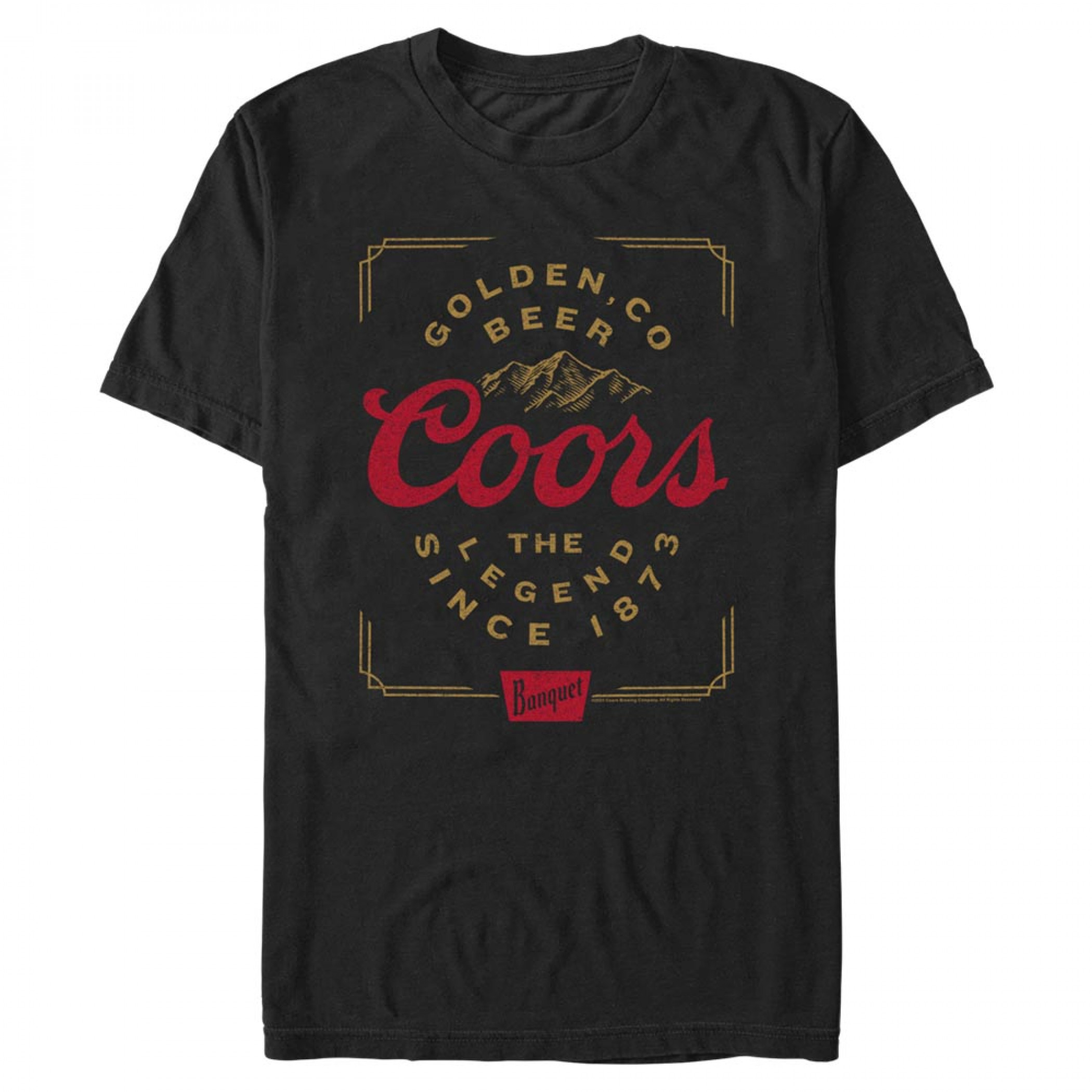 Coors The Legend Since 1873 Vintage T-Shirt