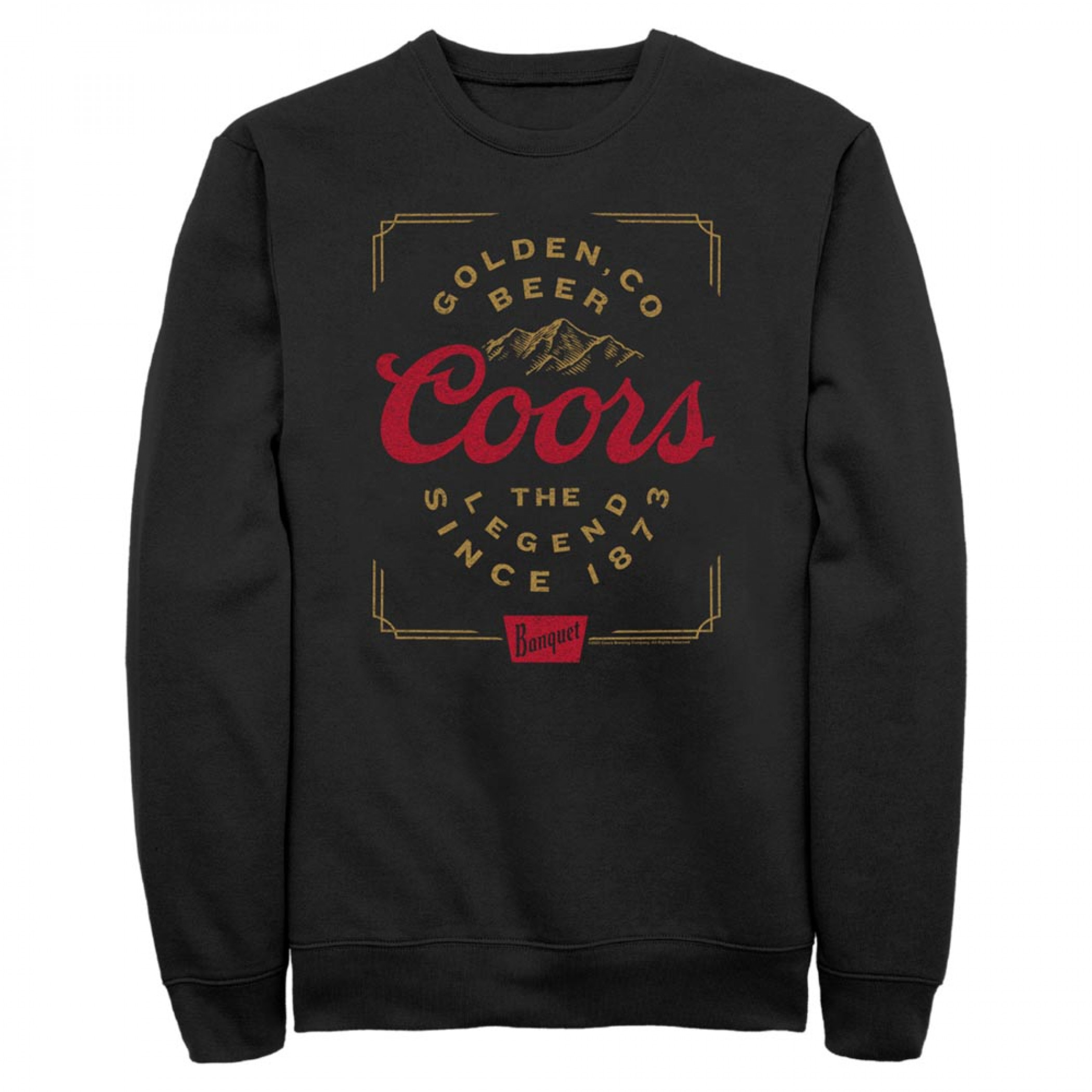 Coors The Legend Since 1873 Vintage Sweatshirt