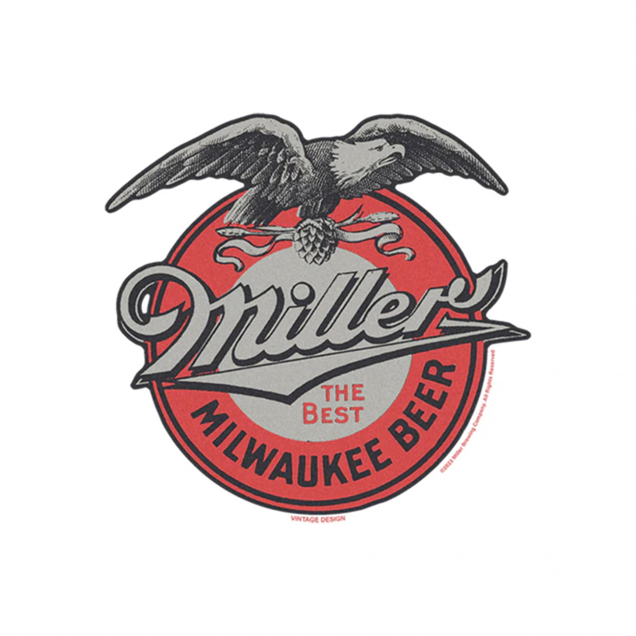 Miller The Best Milwaukee Beer Retro Label T-Shirt