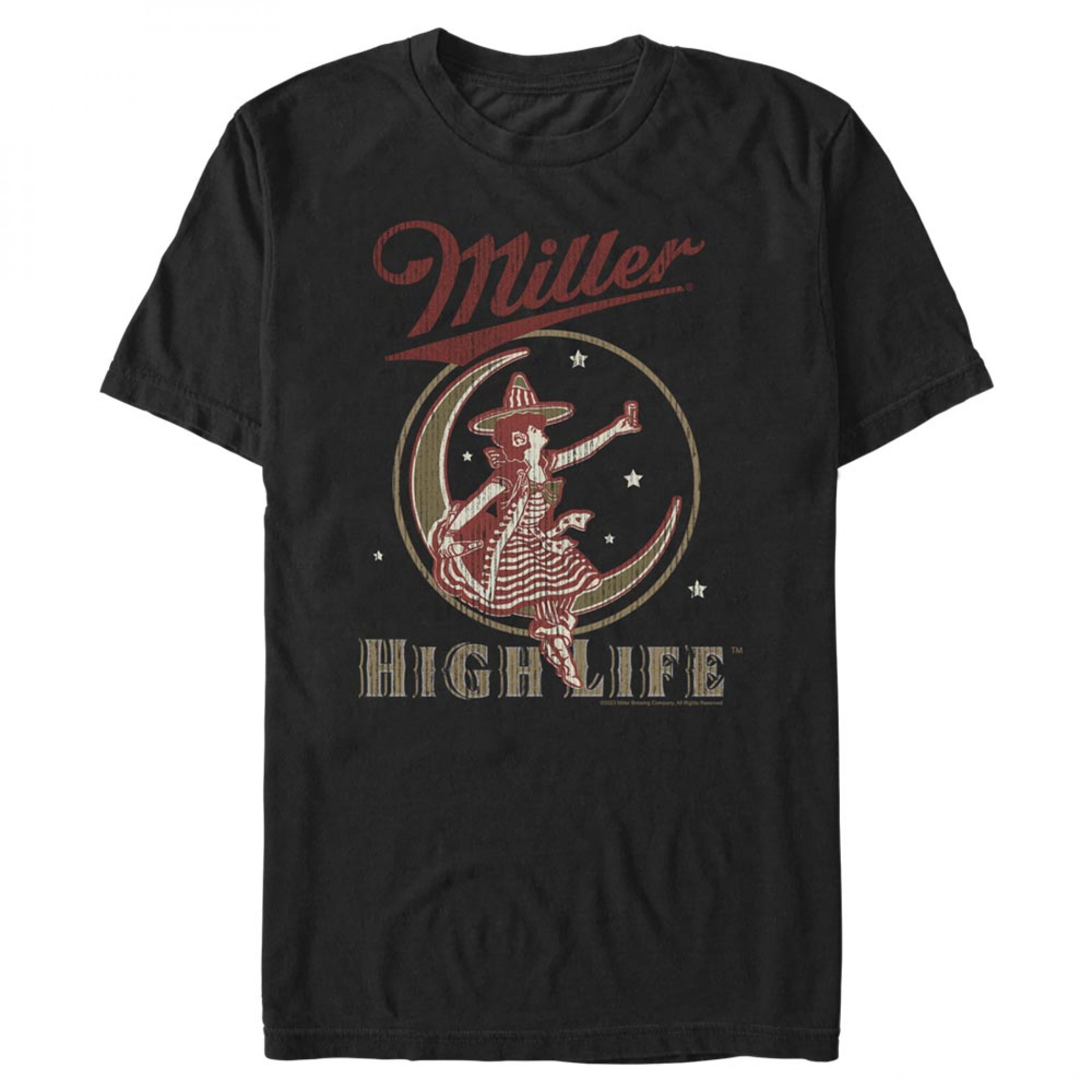 Miller High Life Moon Logo T-Shirt