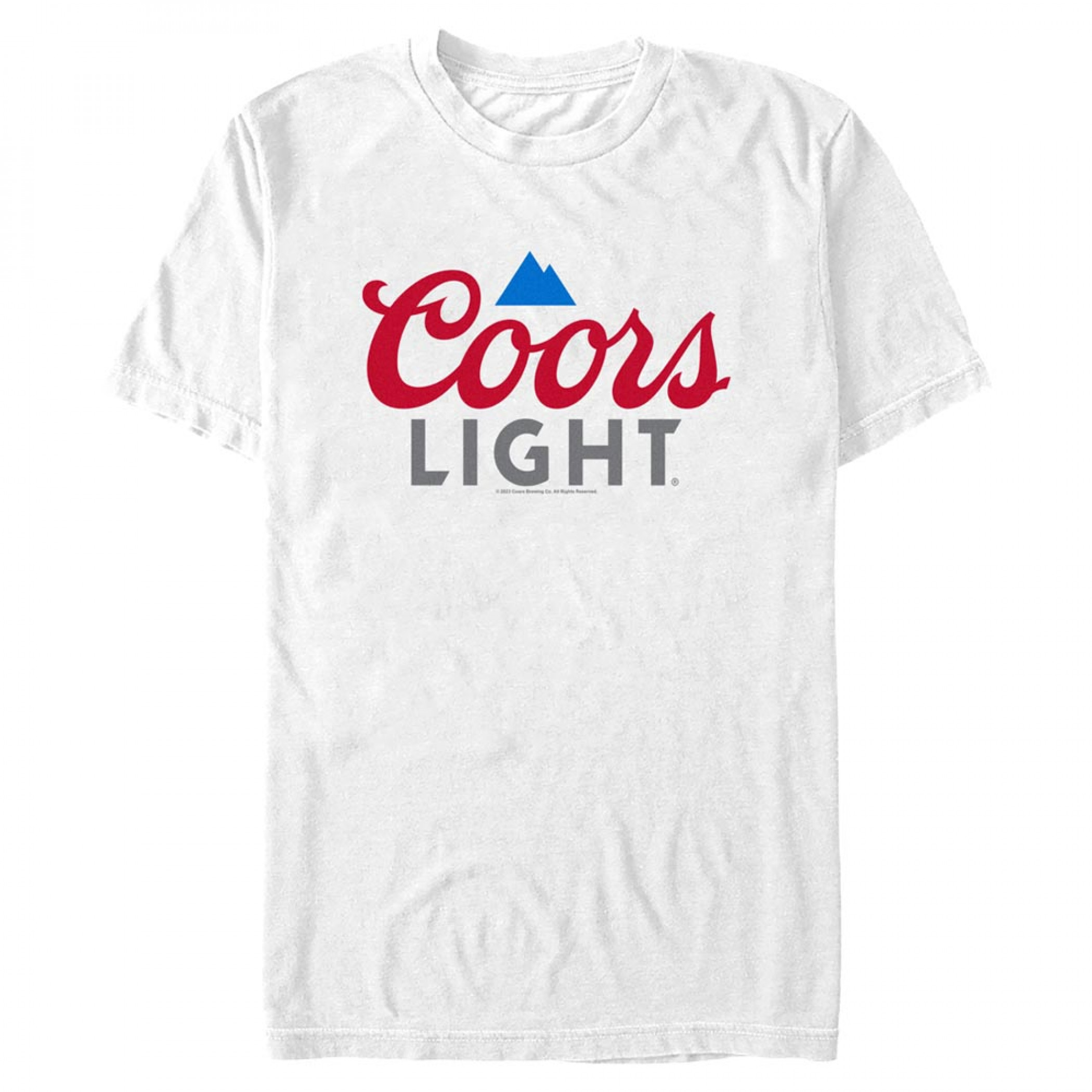 Coors Light Minimalist Mountain Logo T-Shirt