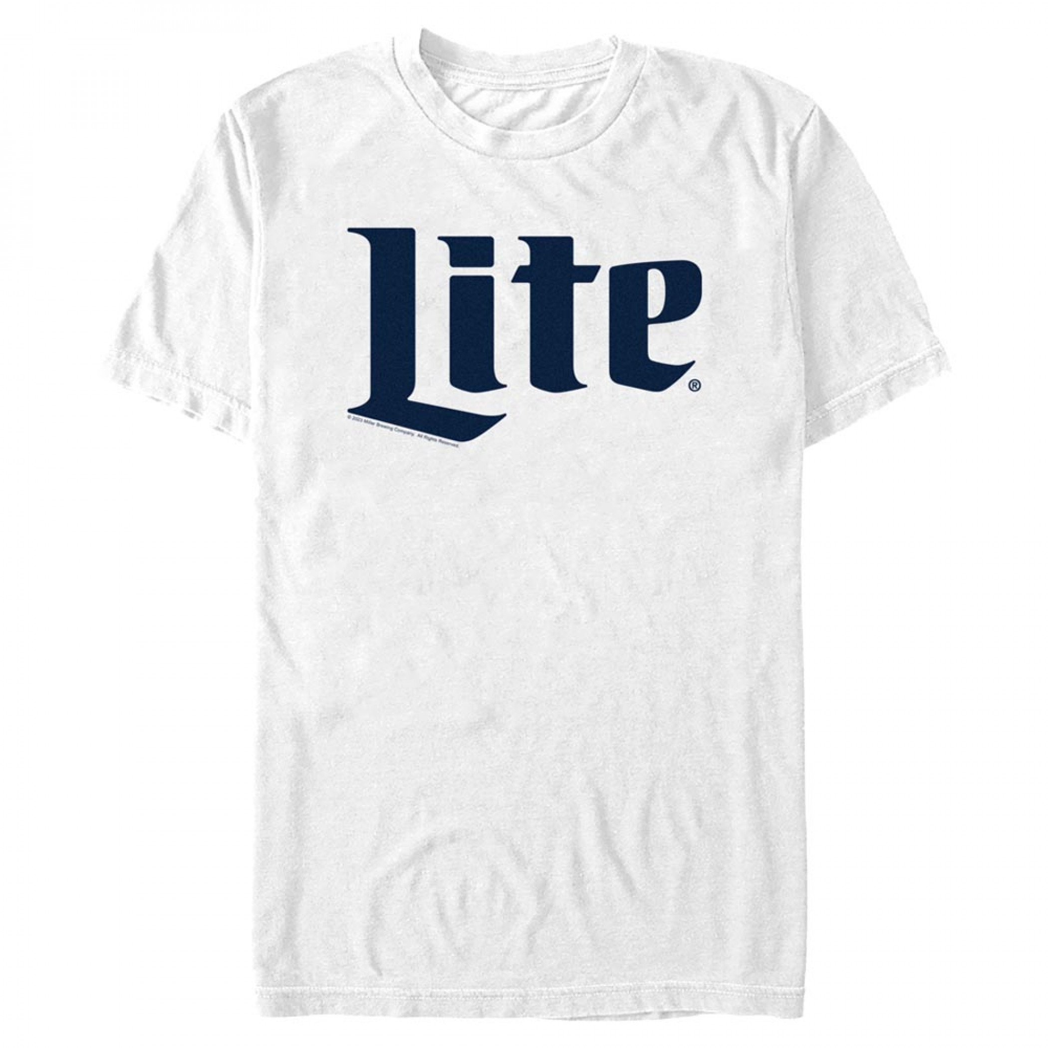 Miller Light Big Blue "Light" Logo T-Shirt