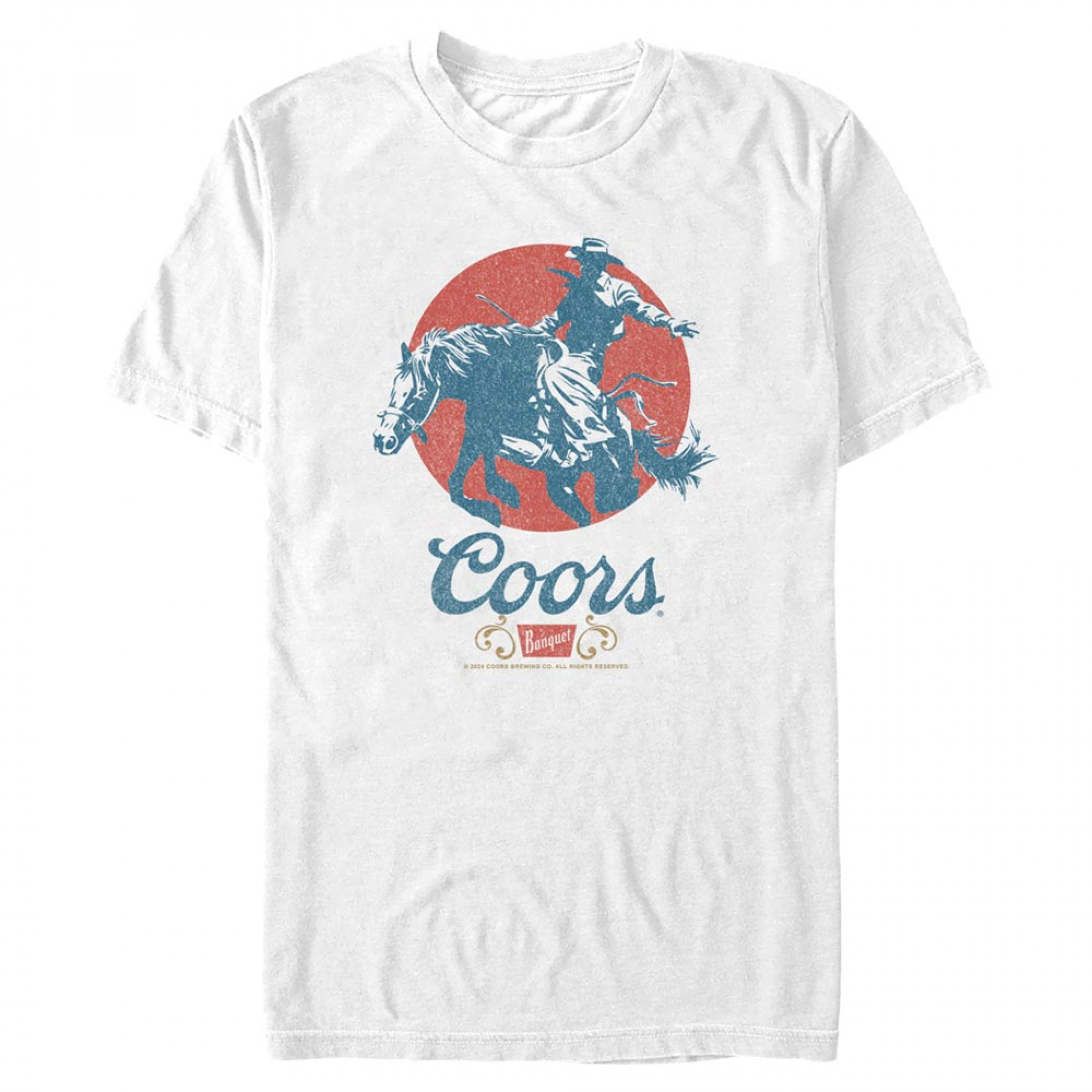 Coors Banquet Blue Cowboy T-Shirt