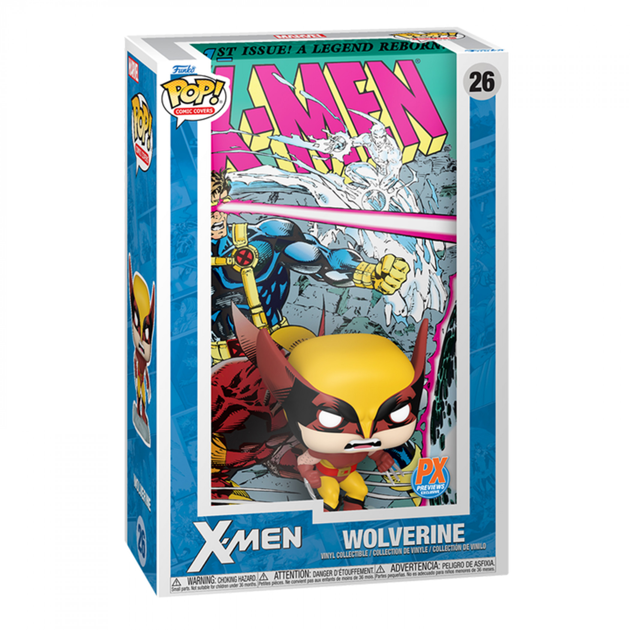 Wolverine X-Men #1 (1991) Funko Pop! in Display Case