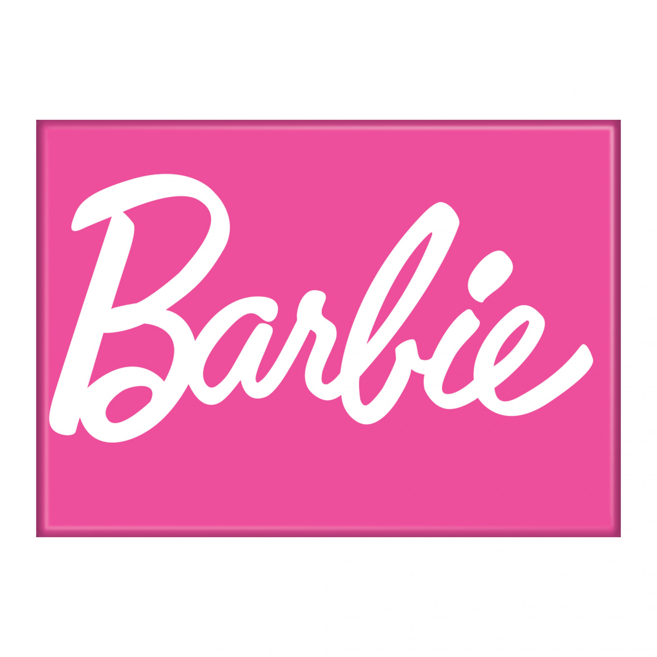 Barbie Logo Pink Magnet