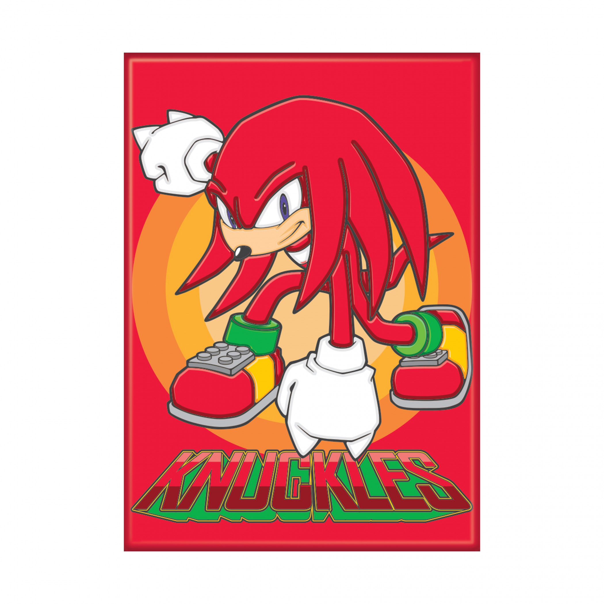 Sonic the Hedgehog Red Knuckles Magnet