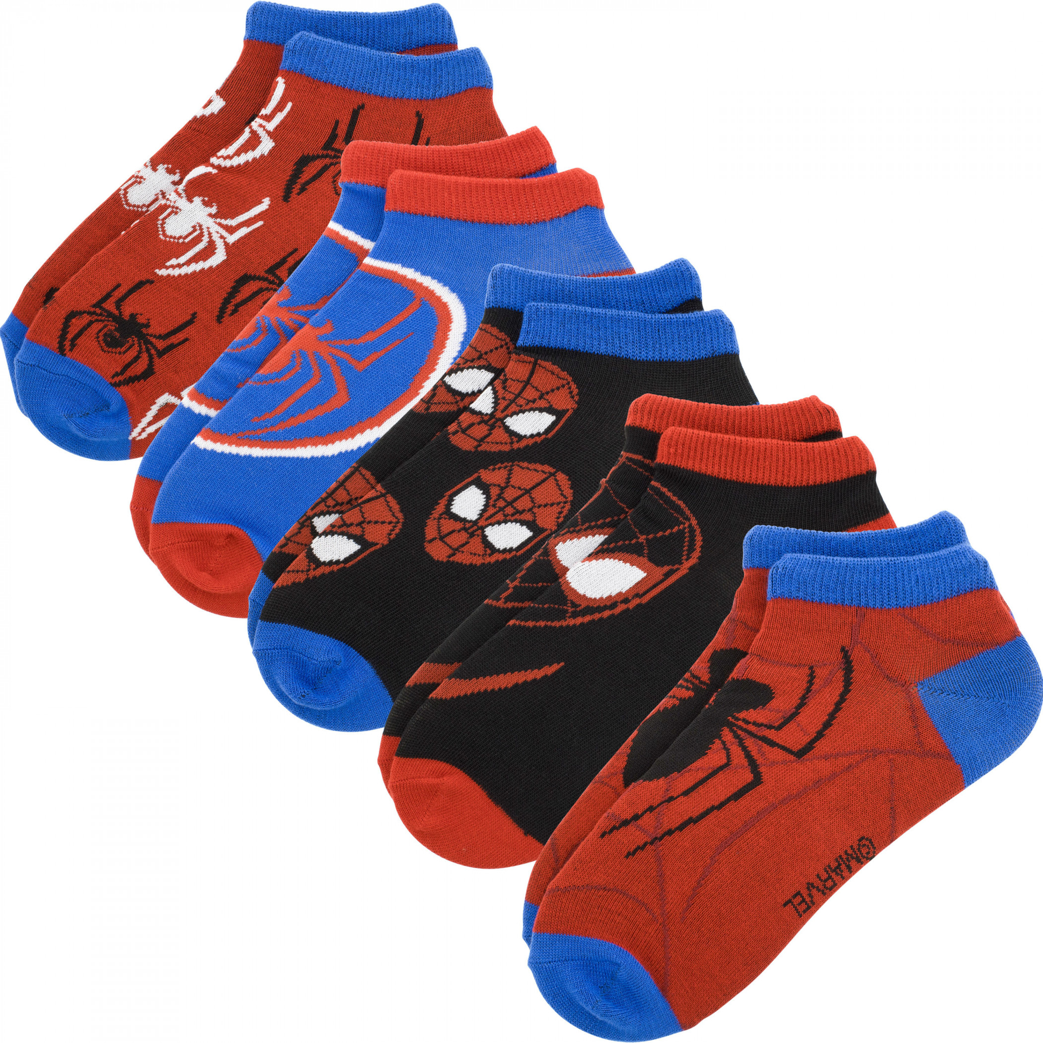 Spider-Man and Miles Morales Women's 5-Pair Pack of Low Cut Socks