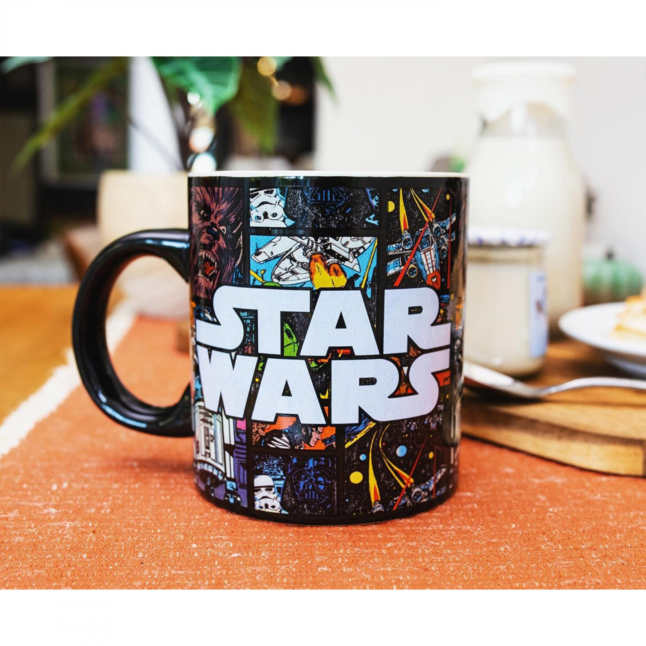 Star Wars Comic Strip Logo 20oz Ceramic Mug